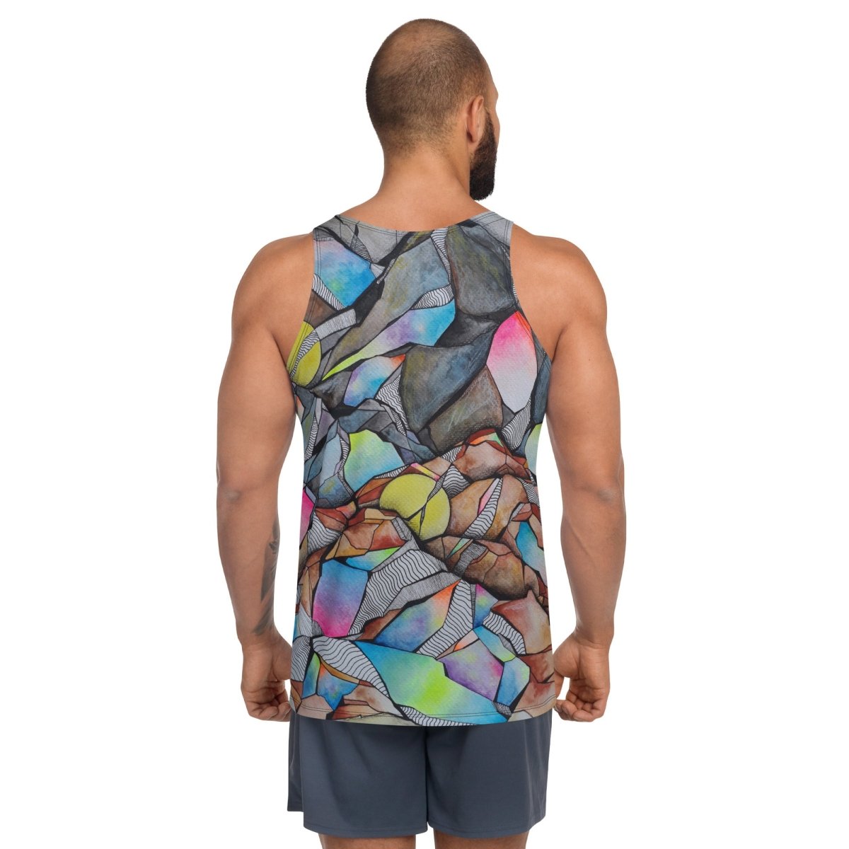 3 moon Tank Top - cotovart