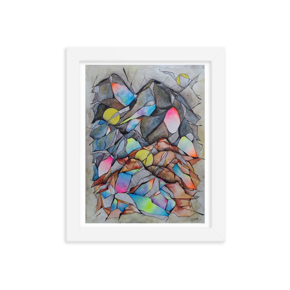 3moon Framed poster - cotovart