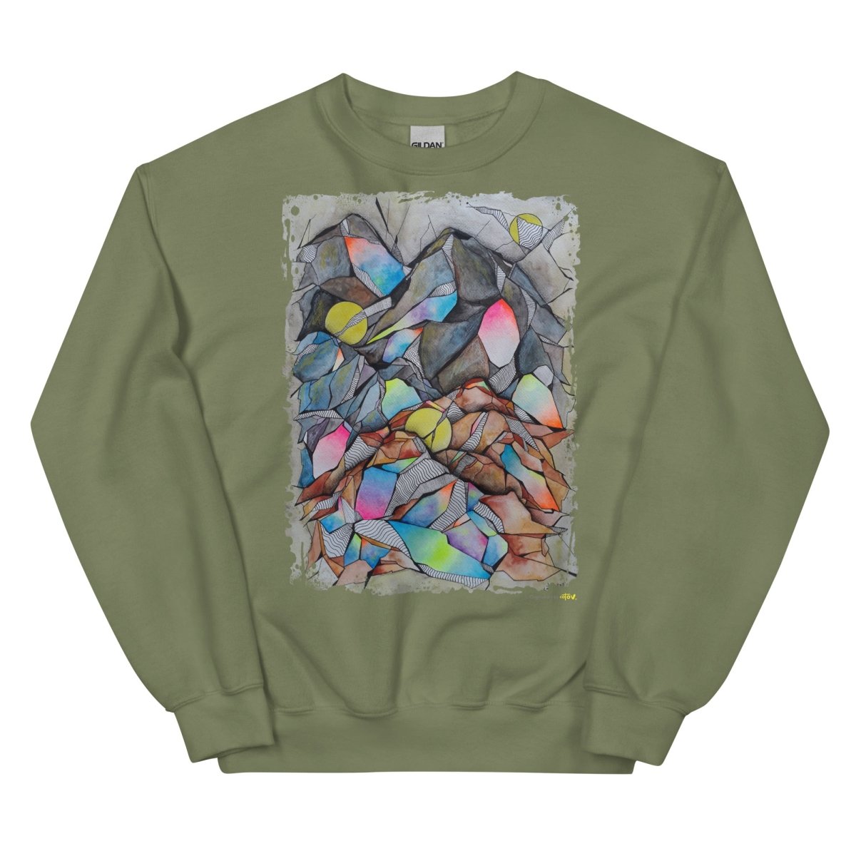 3moon Unisex Sweatshirt - cotovart
