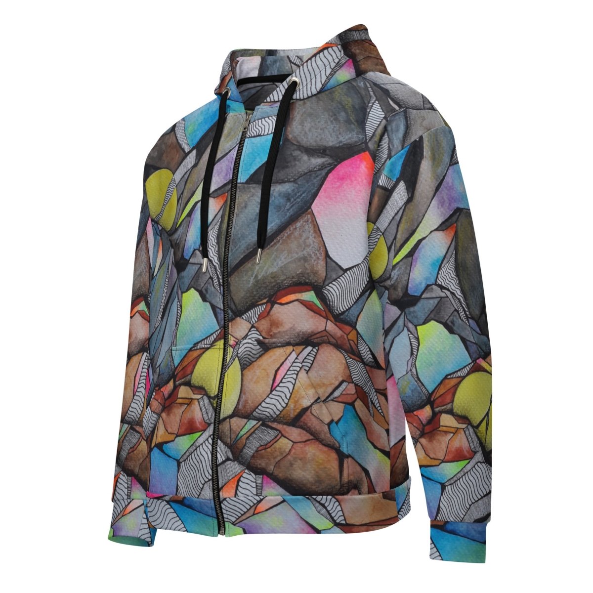 3moon zip hoodie - cotovart