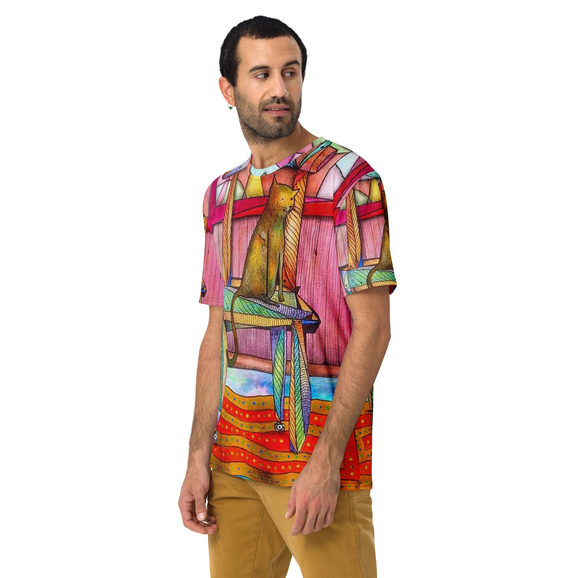 Illustration art on cloth apparel design cotov Guerrero