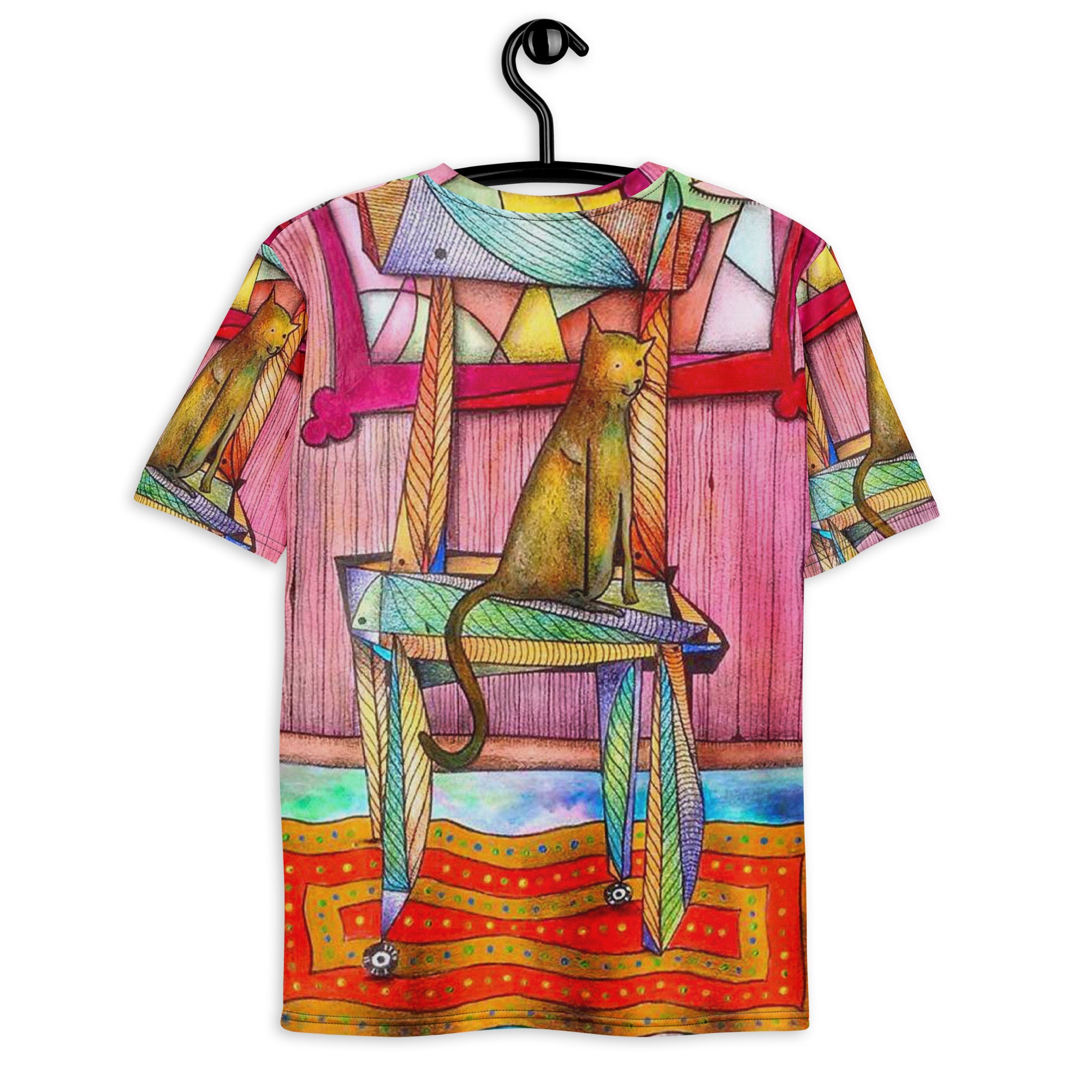 Cat apparel illustration of cat and cloth cotov Guerrero artist