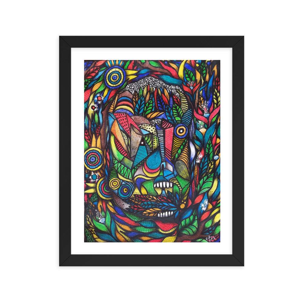 Selvaje Framed poster