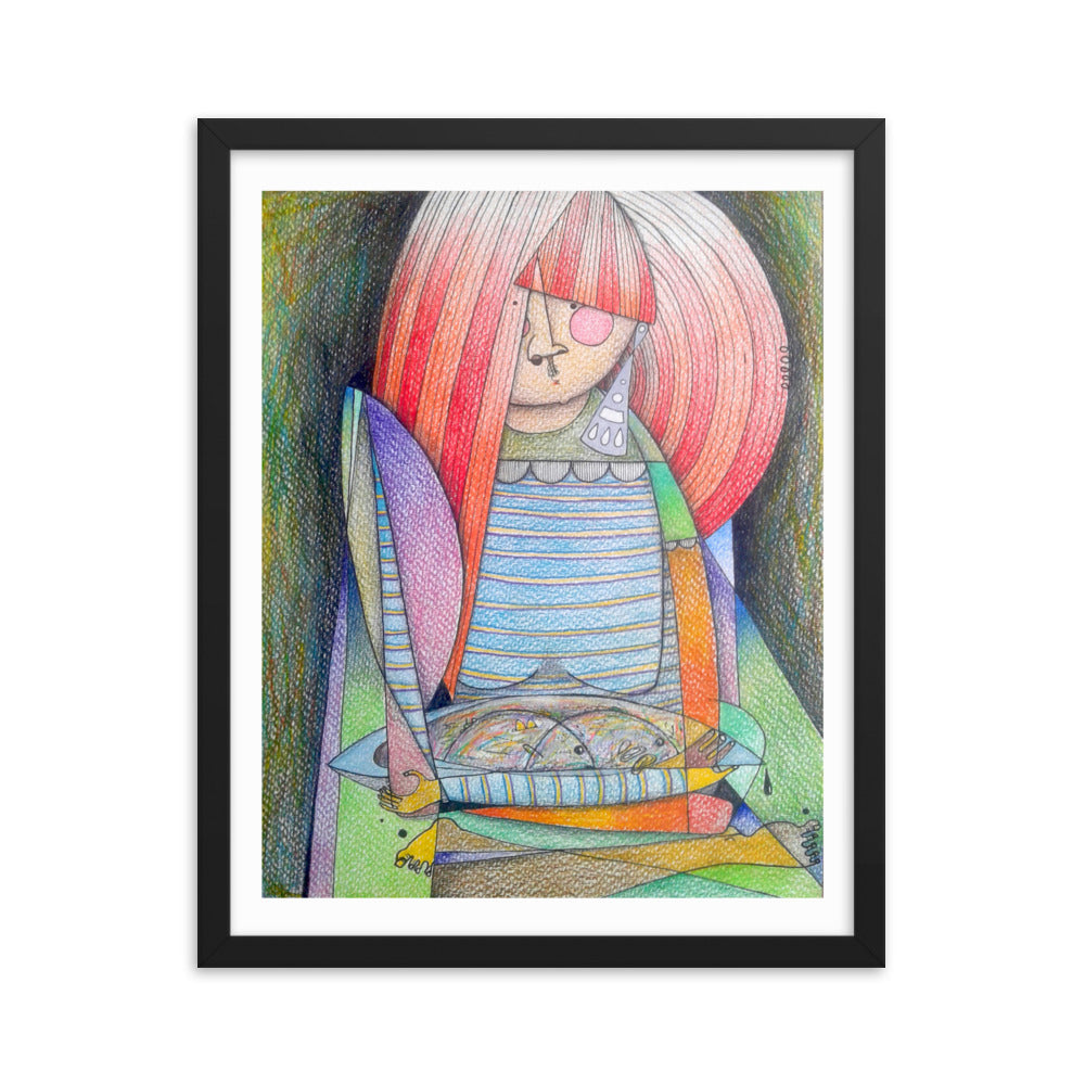 Fishes Framed poster