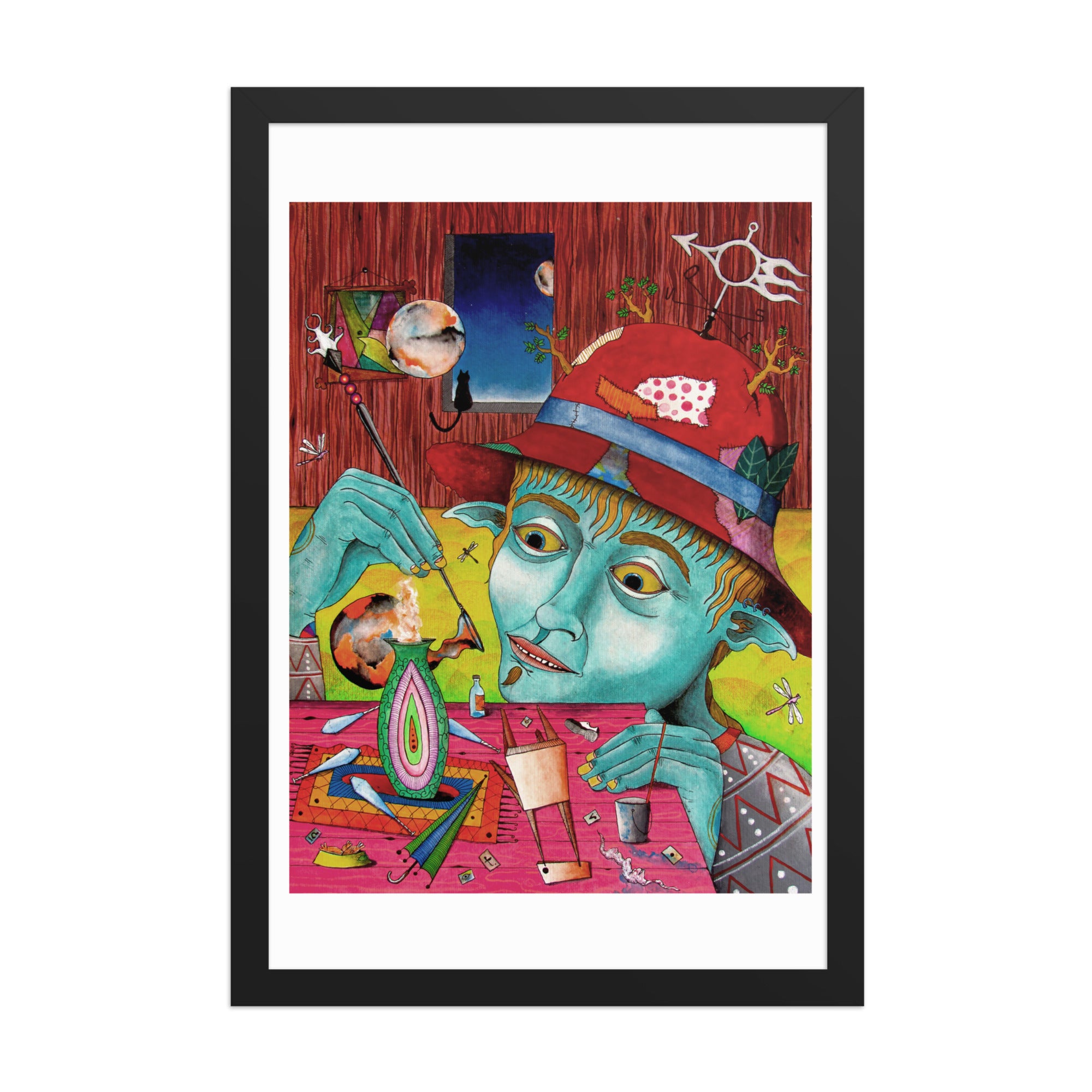 Cotov Guerrero artist art contemporary art watercolor ink oil acrilyc Mixmedia gallery