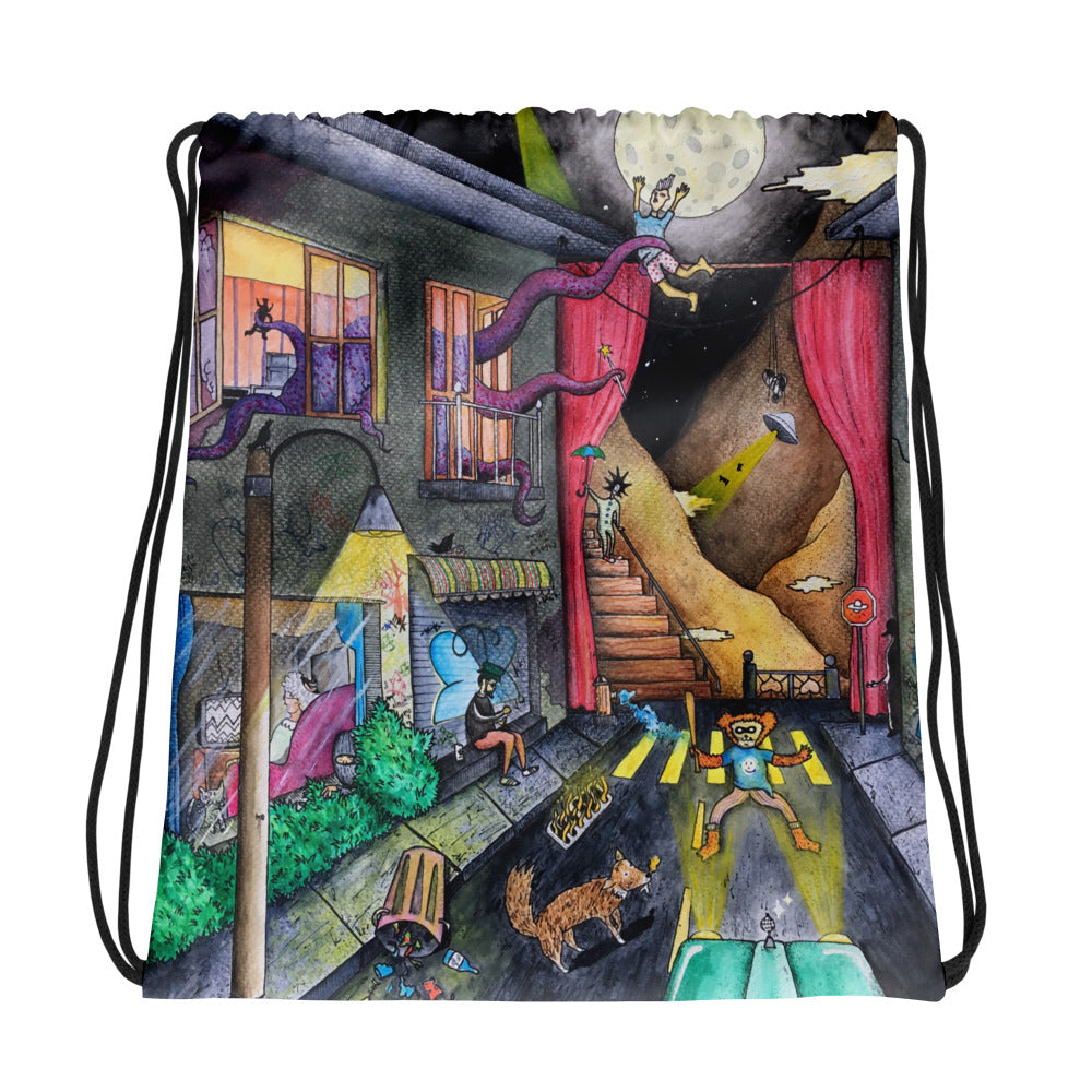 The movie Drawstring bag