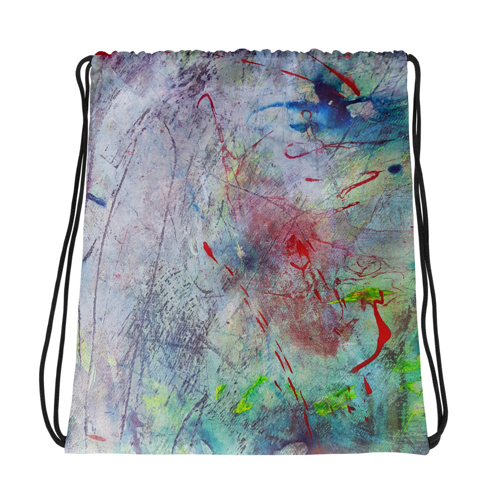 Ink Drawstring bag