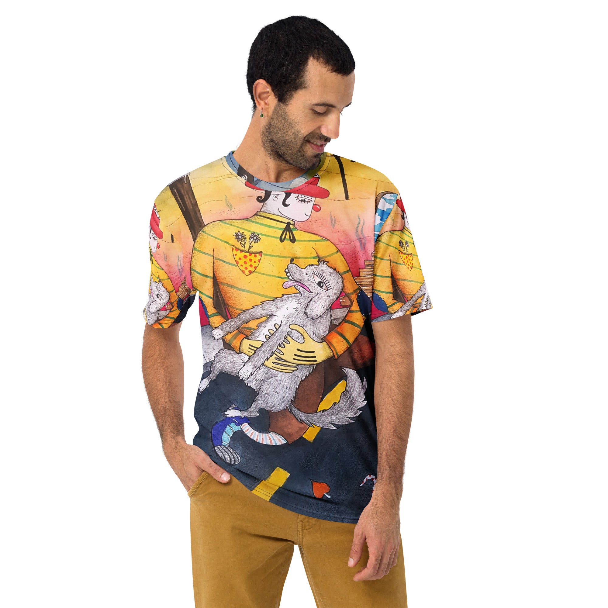 Run All over t-shirt