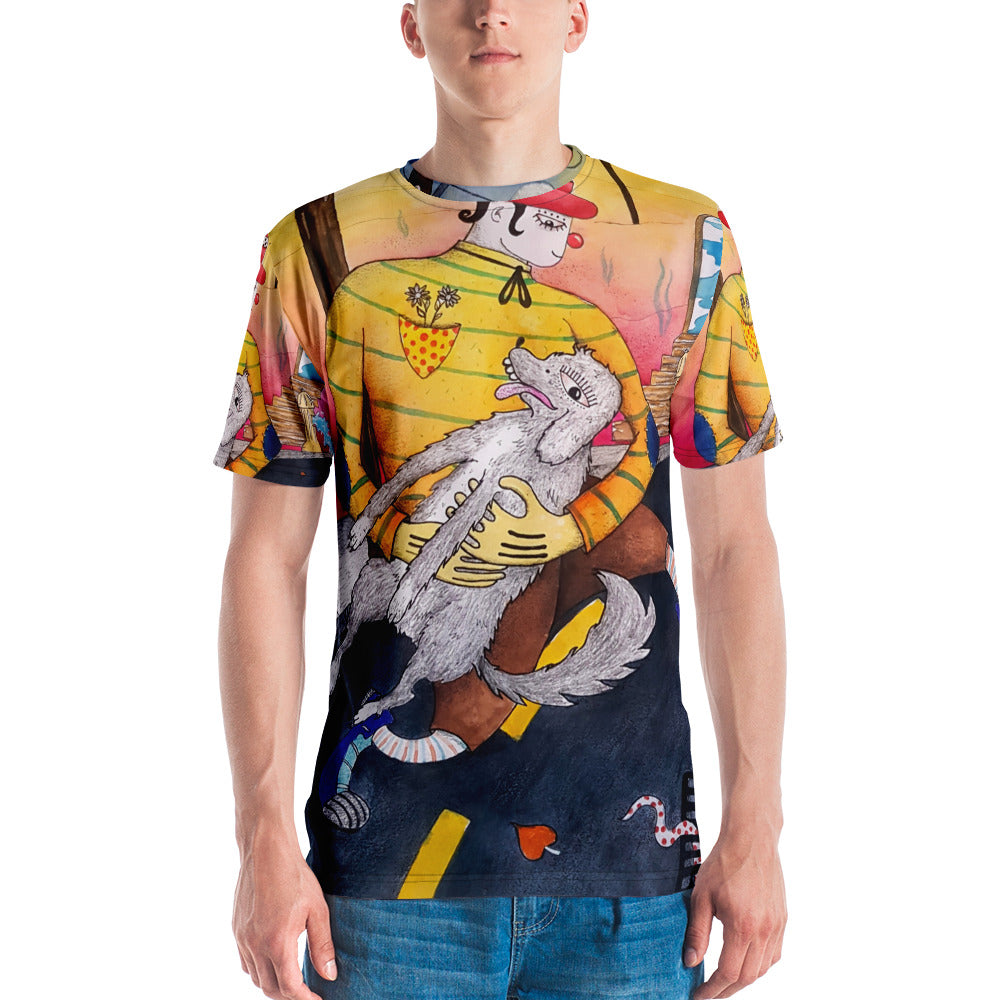 Run All over t-shirt