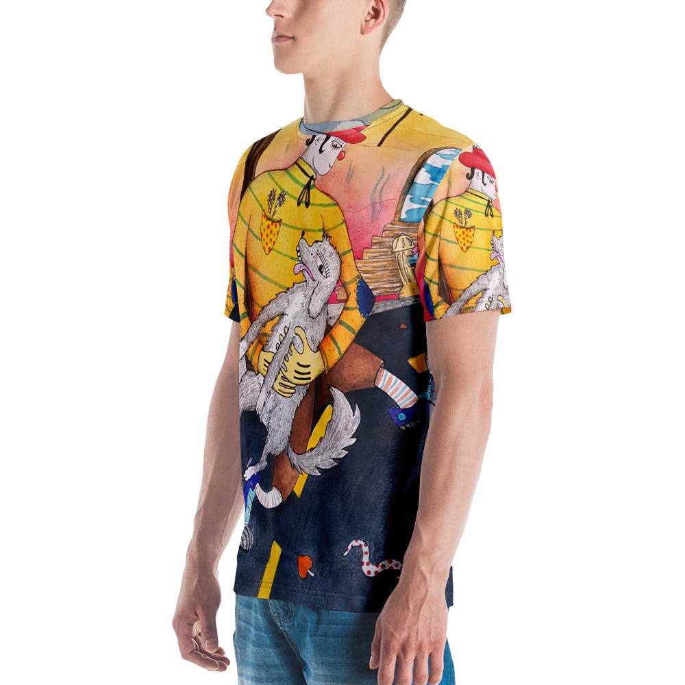 Run All over t-shirt