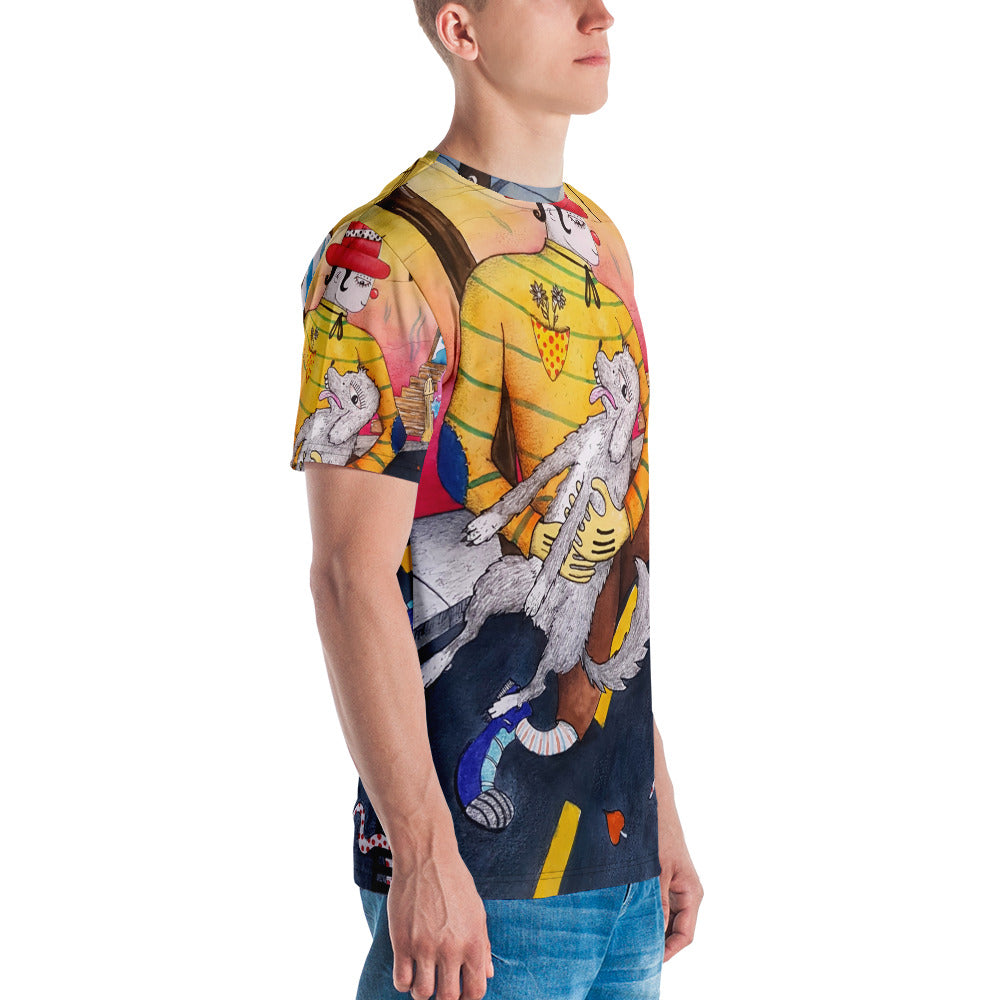 Run All over t-shirt