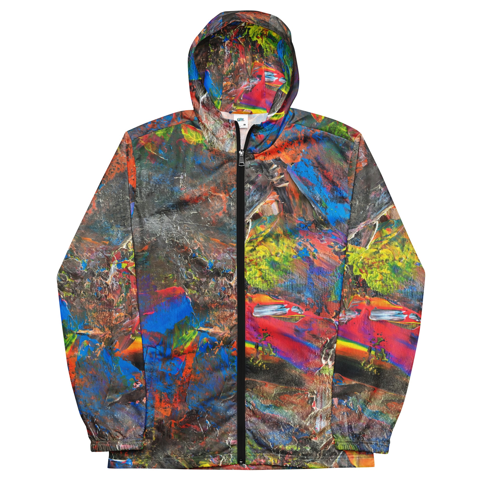 Neon windbreaker
