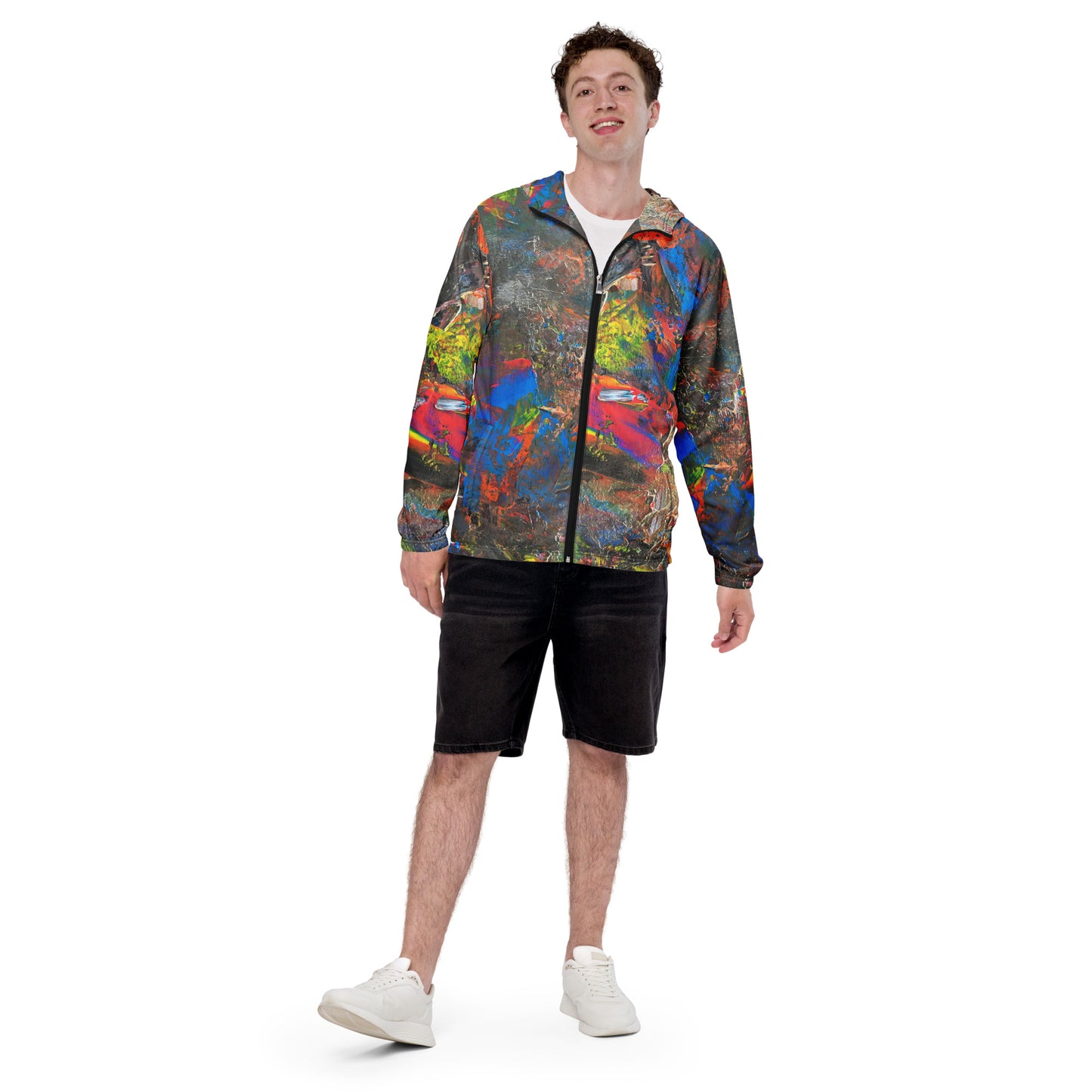 Neon windbreaker