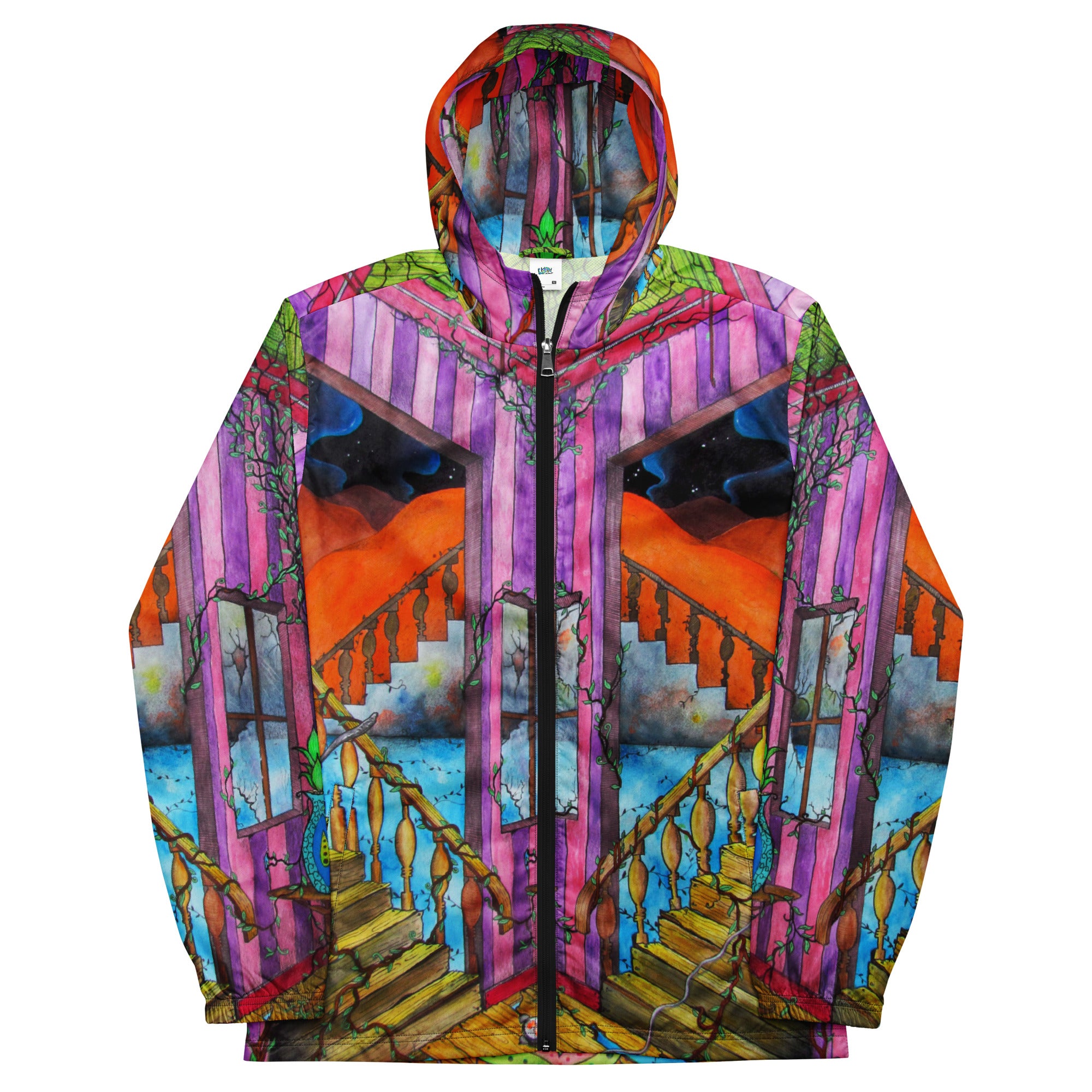 The stairs windbreaker