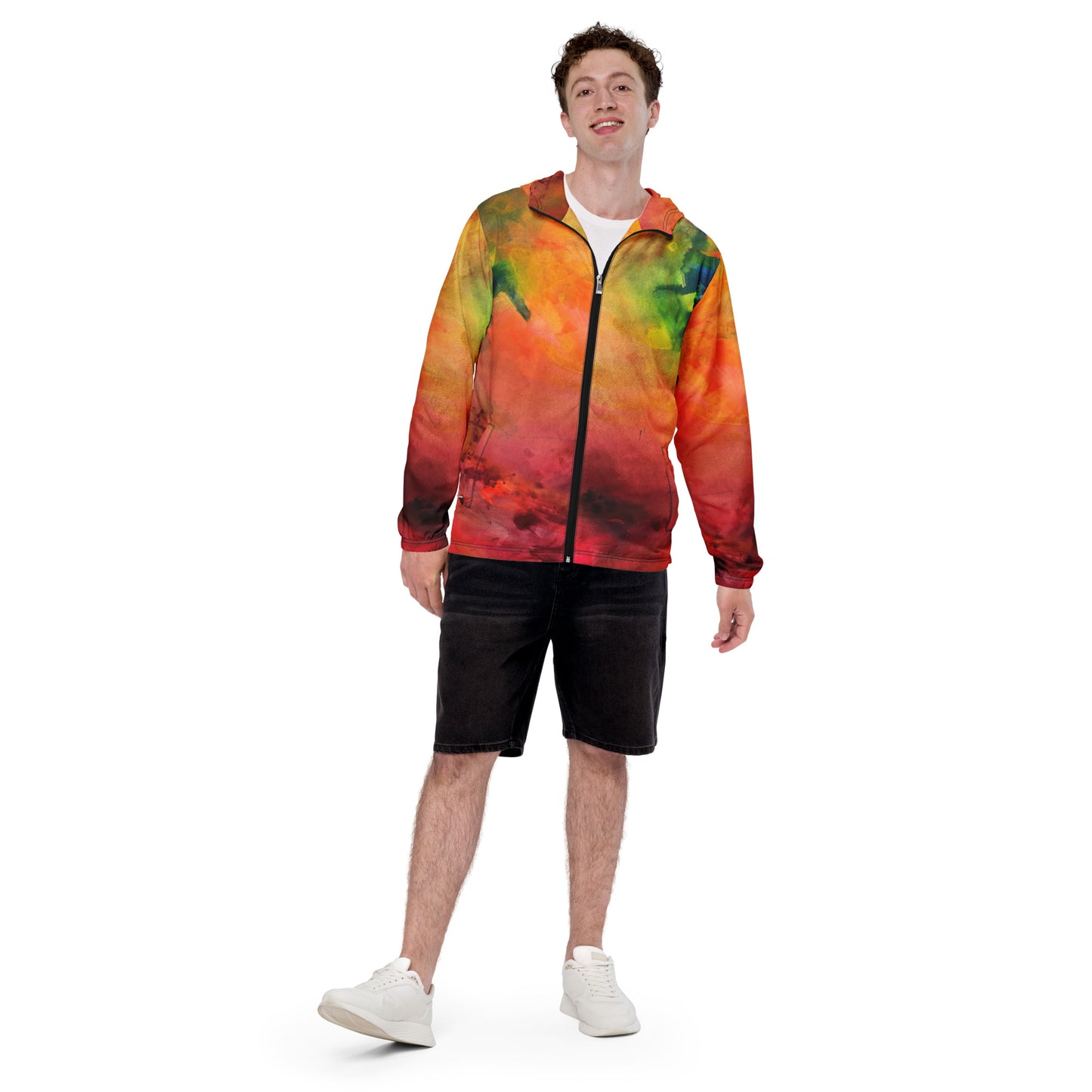 Ink soul windbreaker