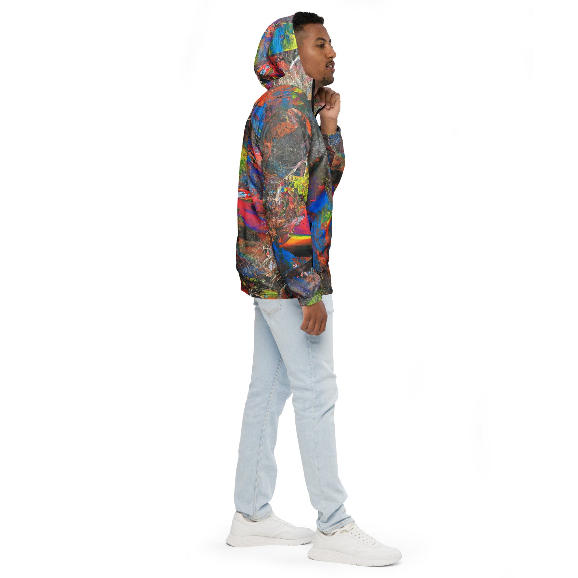 Neon windbreaker