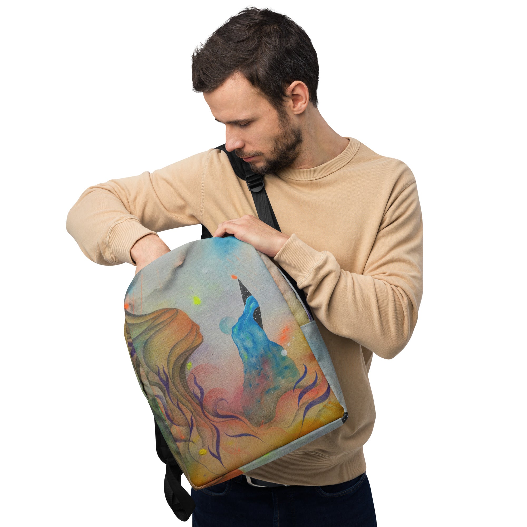 Cosmic teapot Minimalist Backpack