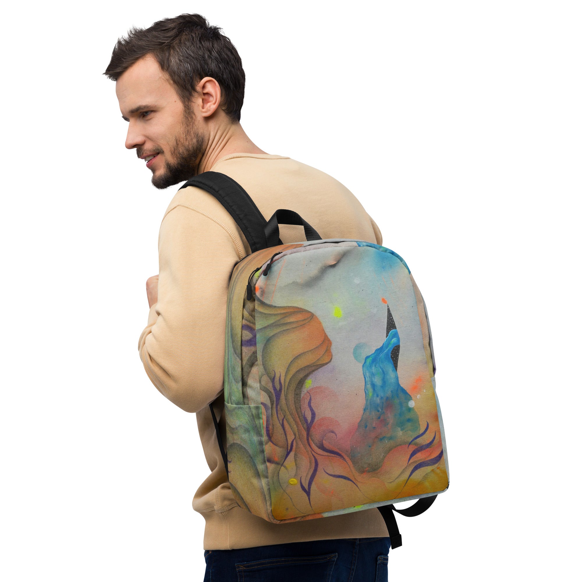 Cosmic teapot Minimalist Backpack