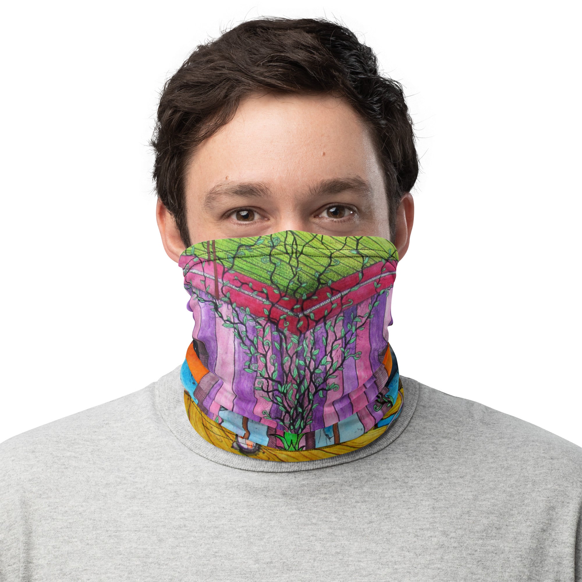 Stairs Neck Gaiter