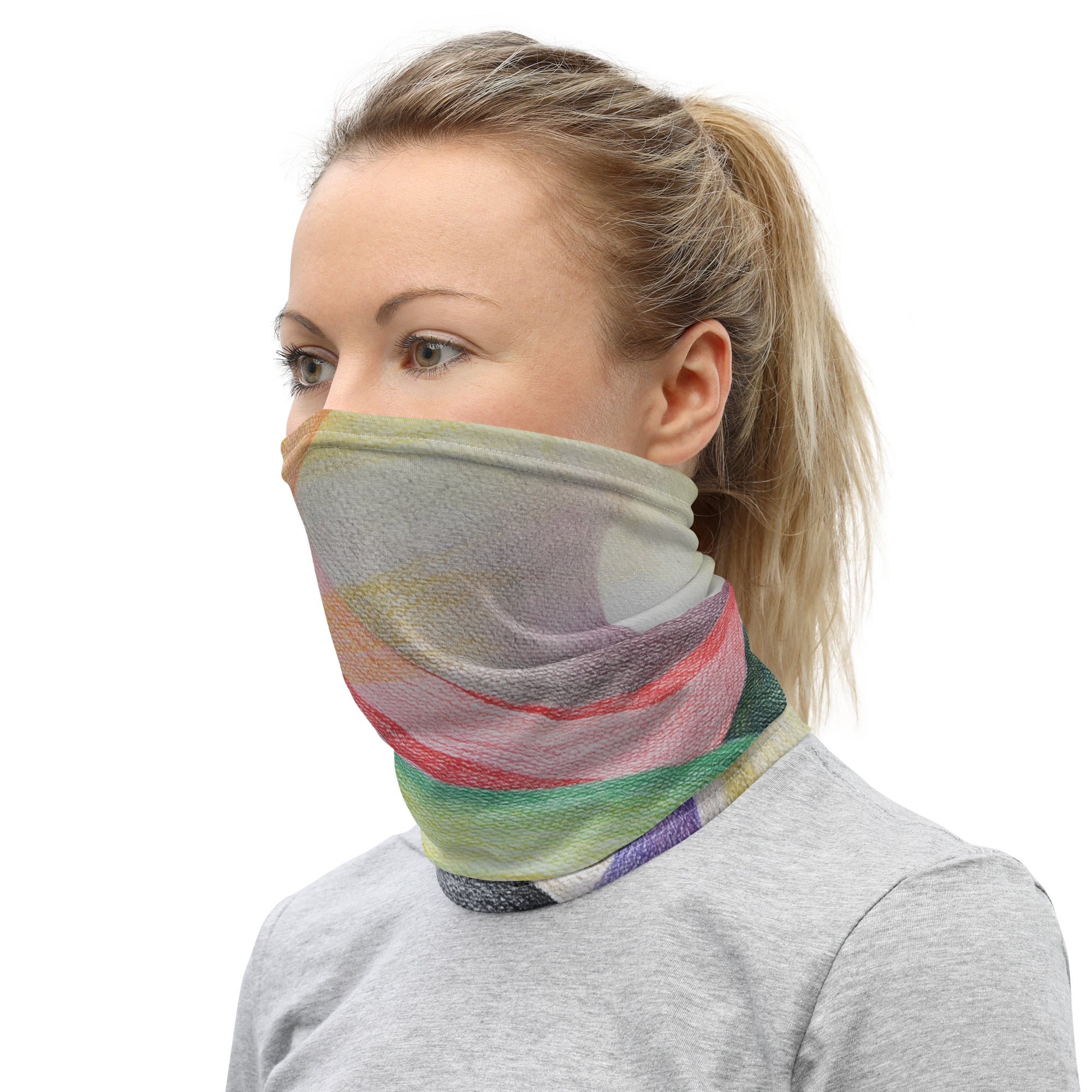 Color contact Neck Gaiter