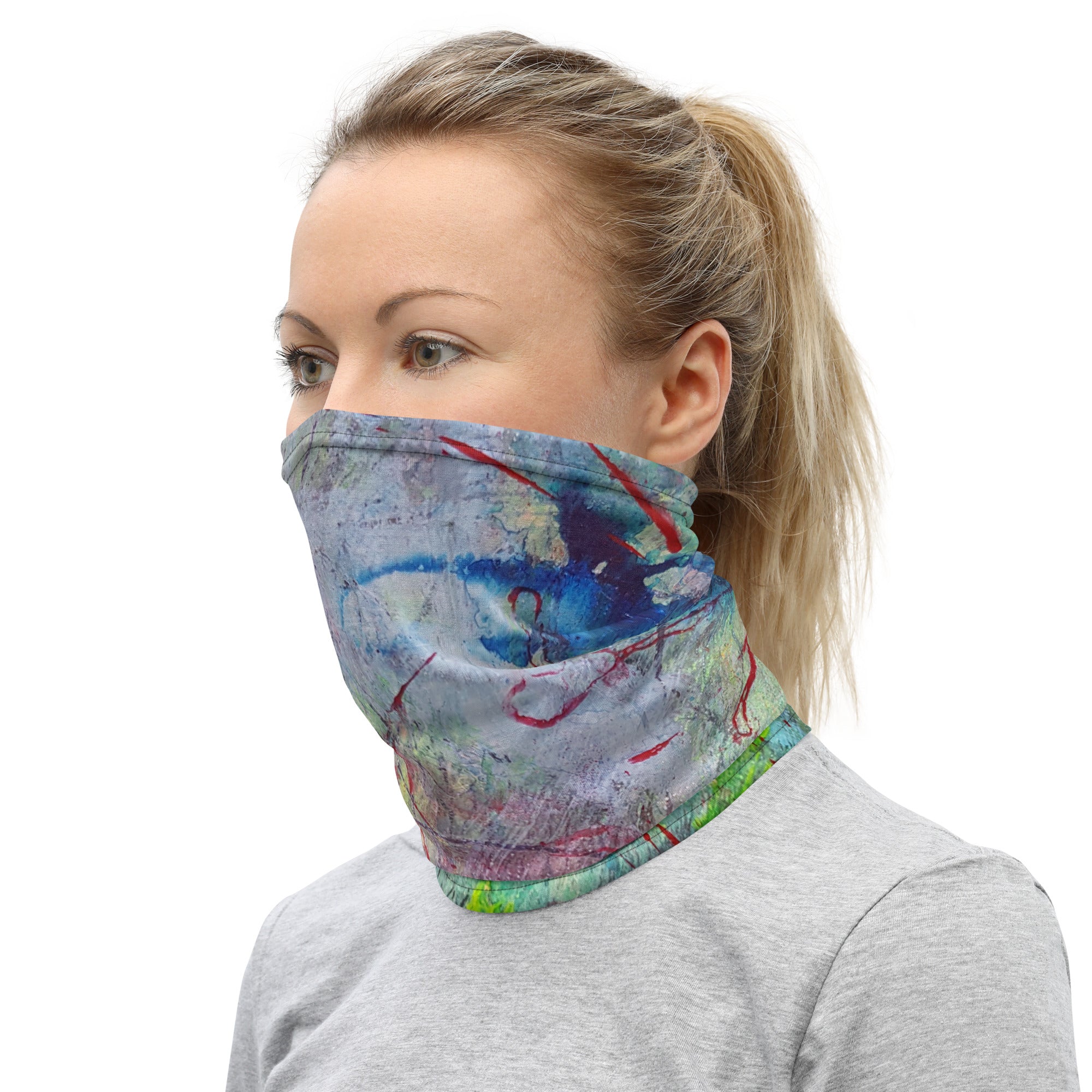 Color contact Neck Gaiter