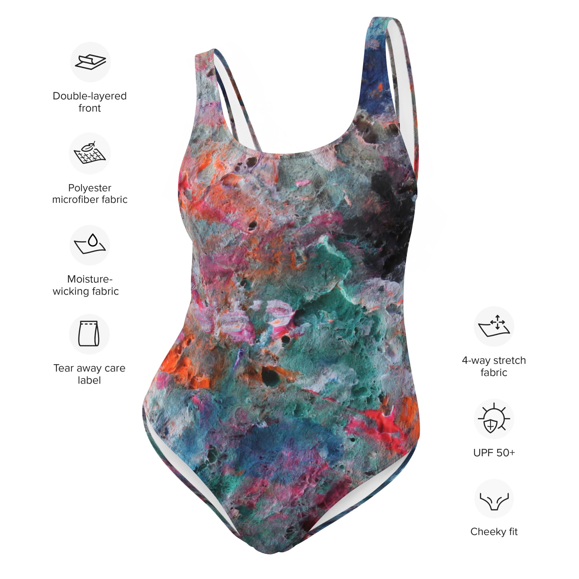 Clouds One-Piece Swimsuit