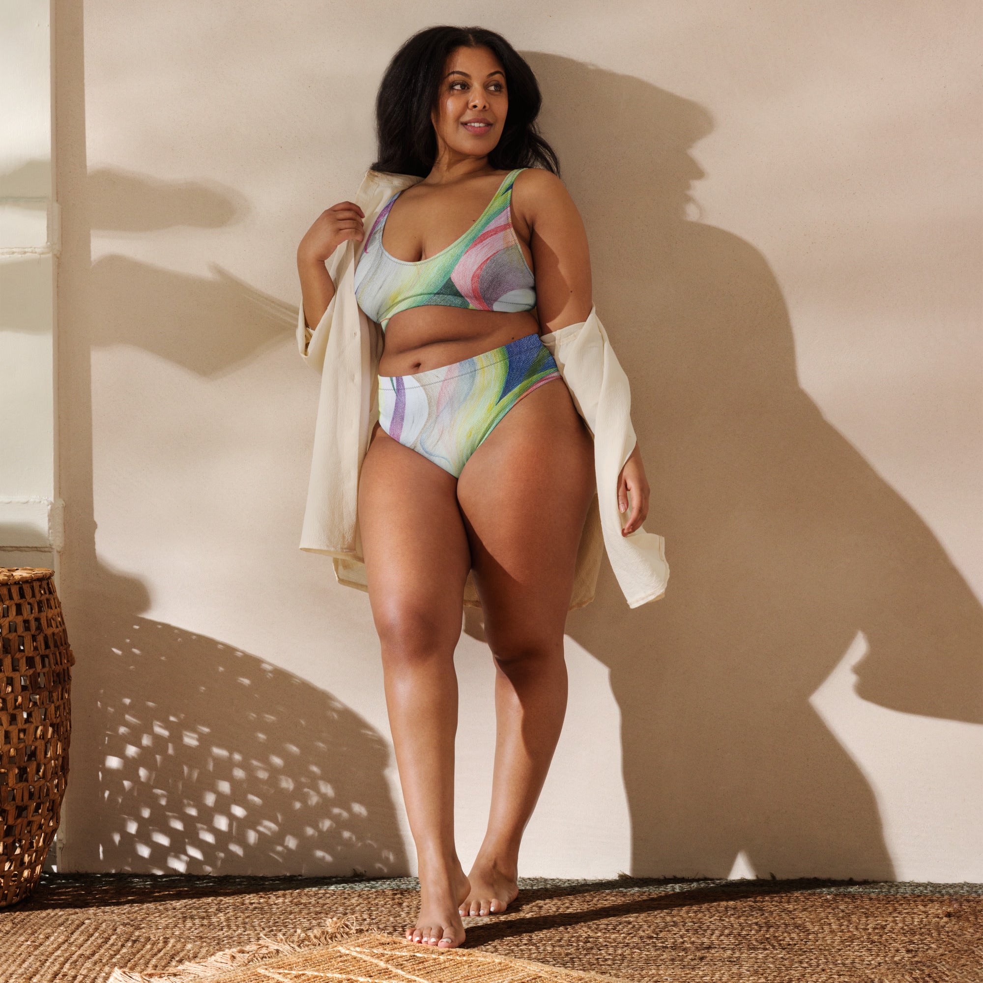 Color contact bikini