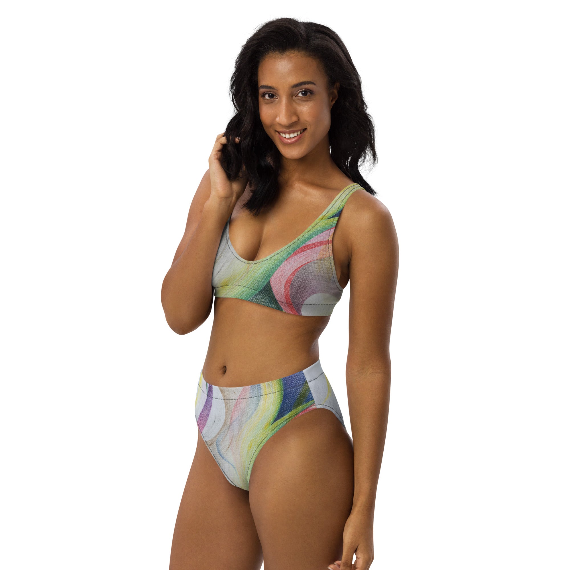 Color contact bikini