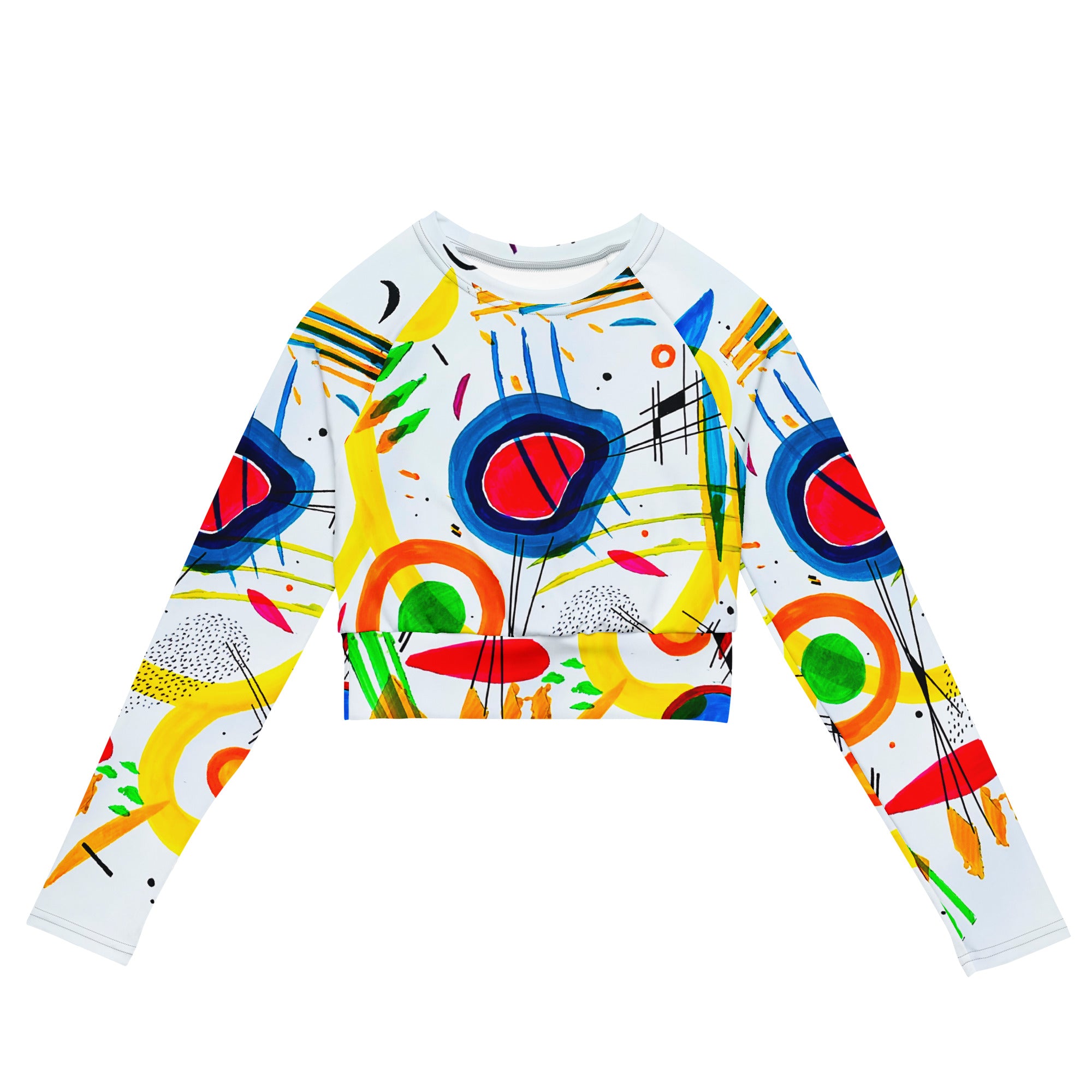 Stellar long-sleeve crop top