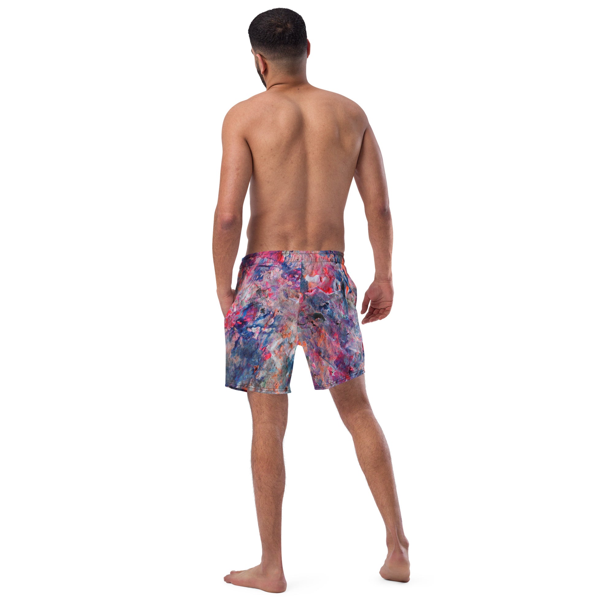 Clouds Men's swim trunks