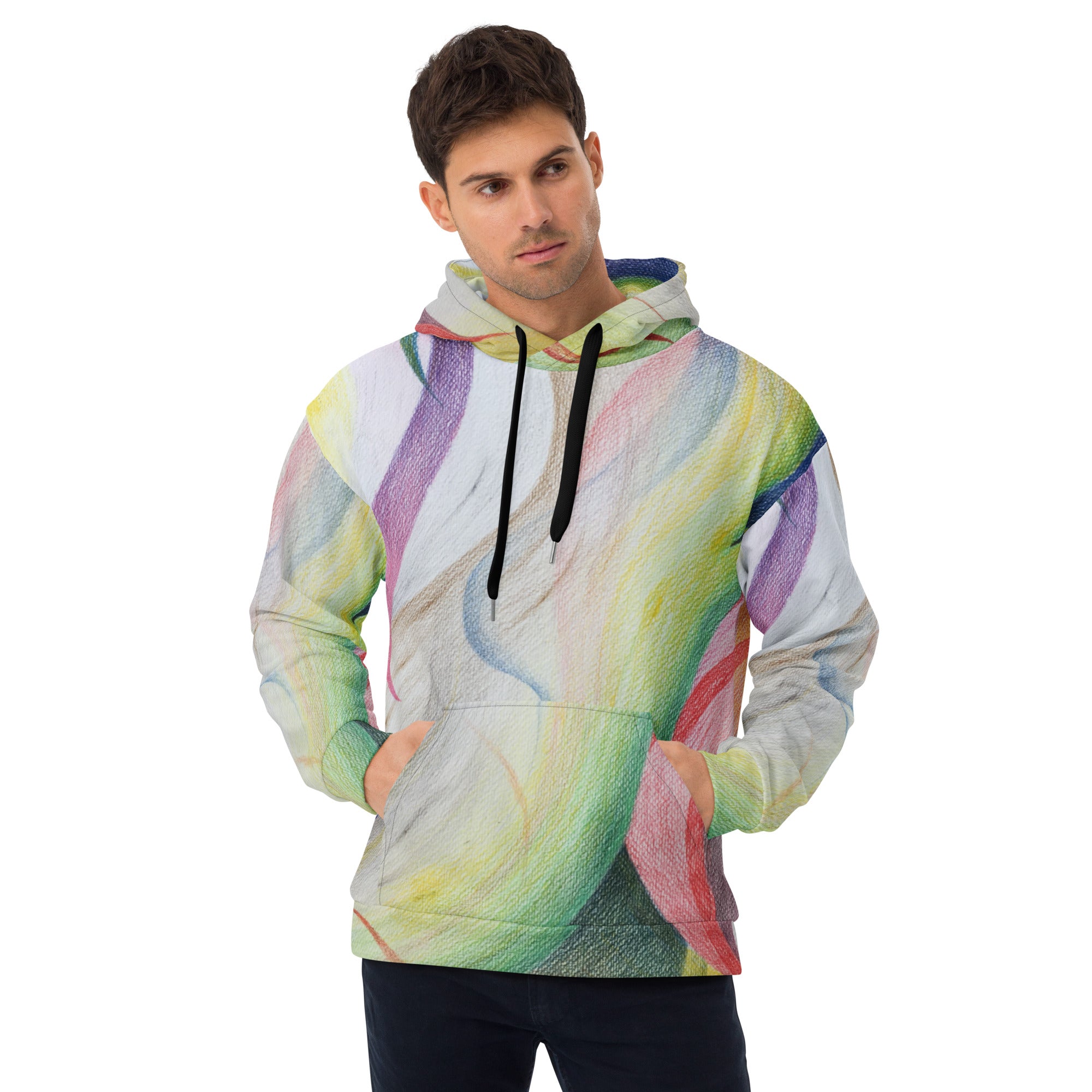 Color contact Unisex Hoodie