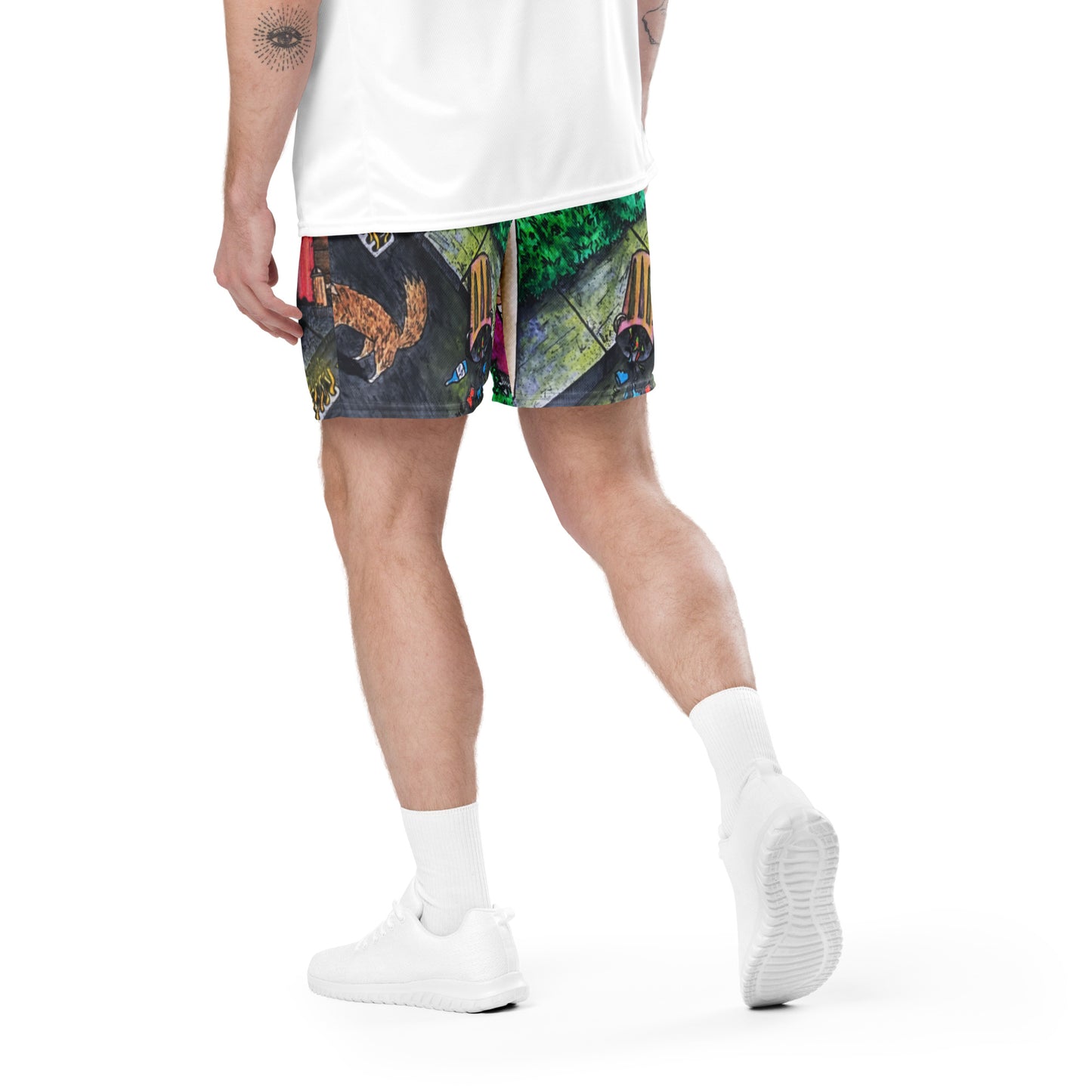 The movie mesh shorts