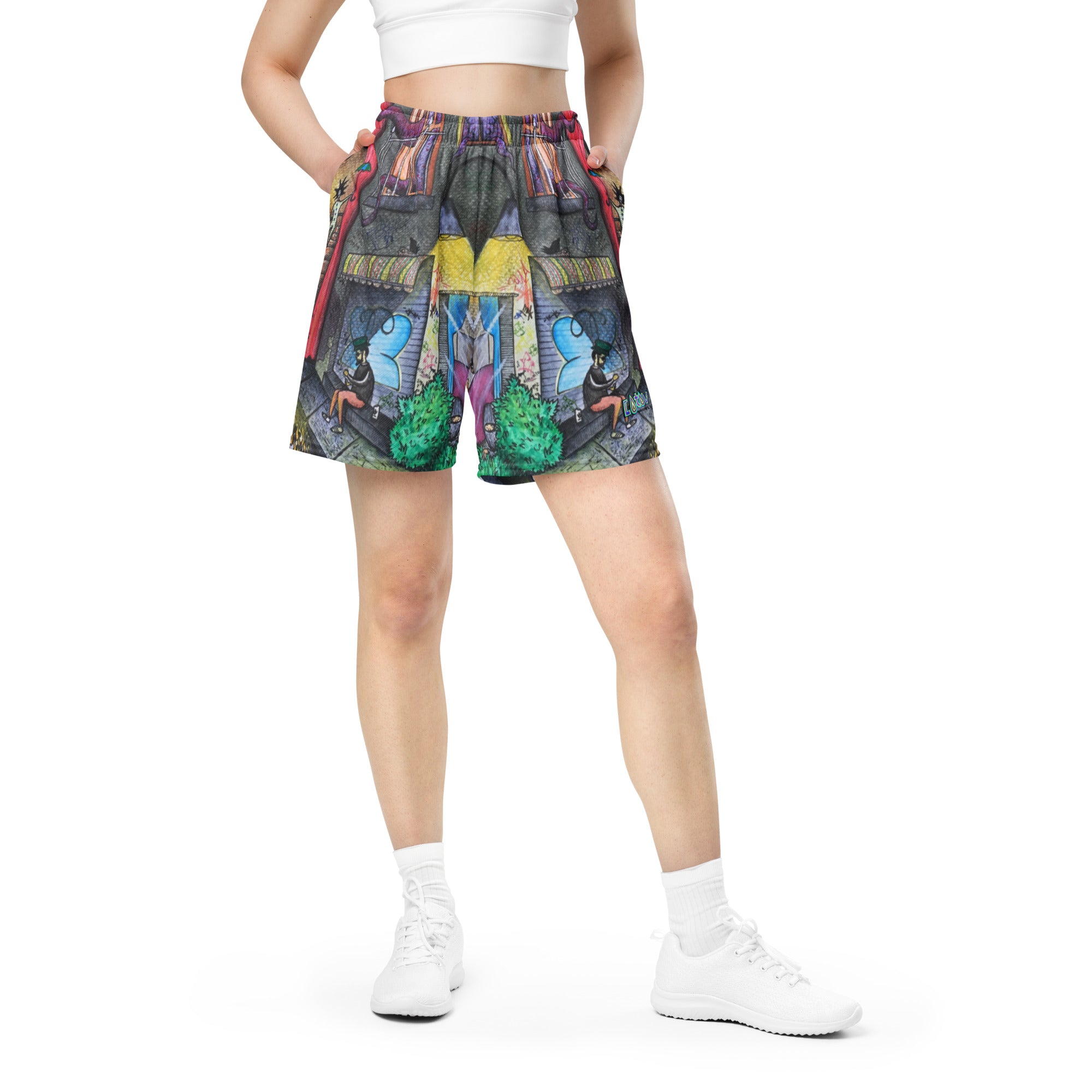 The movie mesh shorts