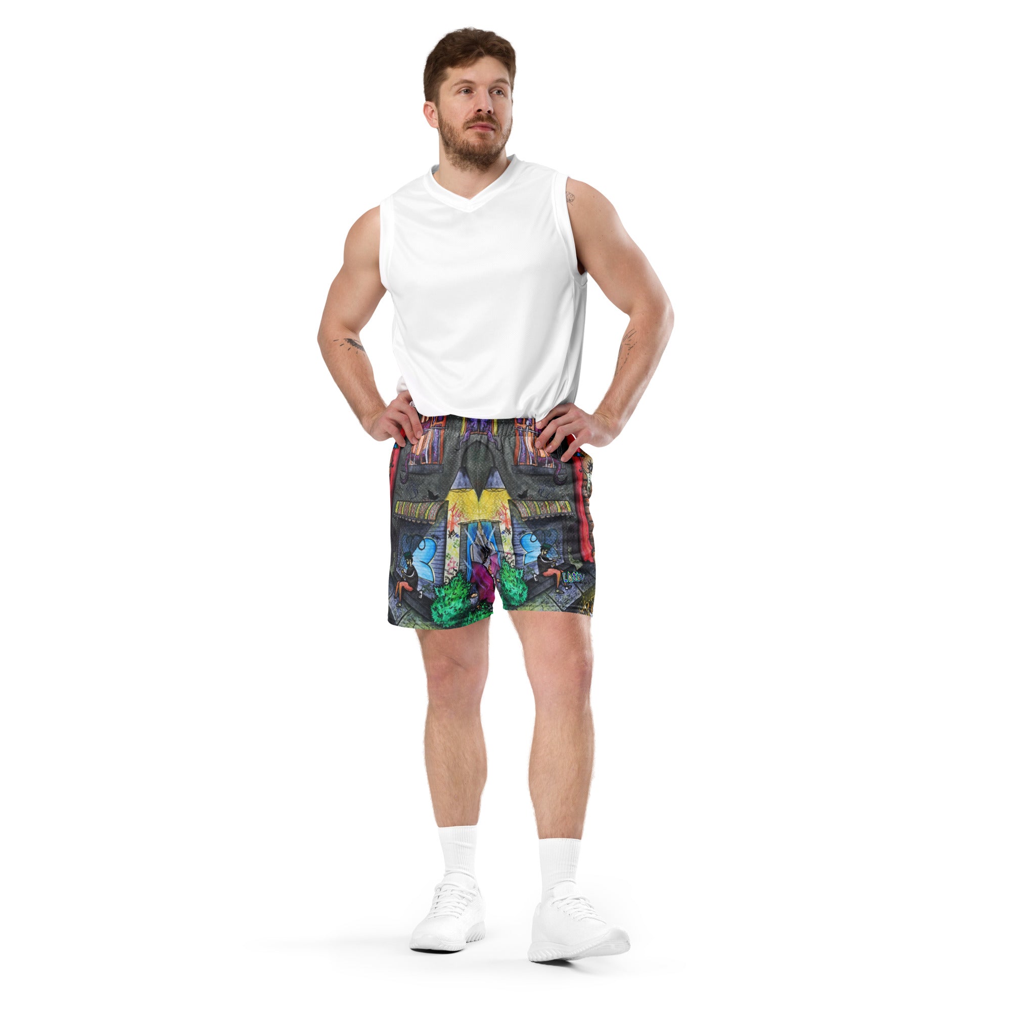 The movie mesh shorts