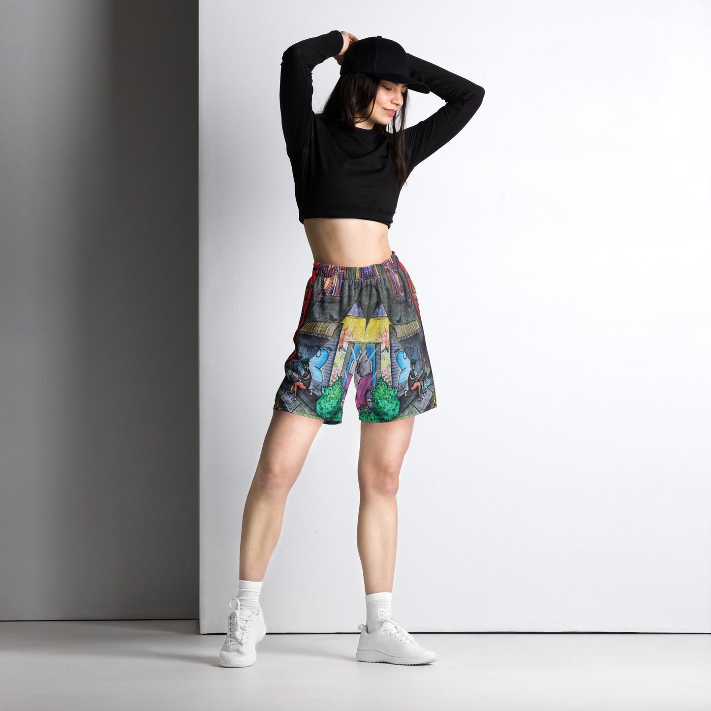 The movie mesh shorts