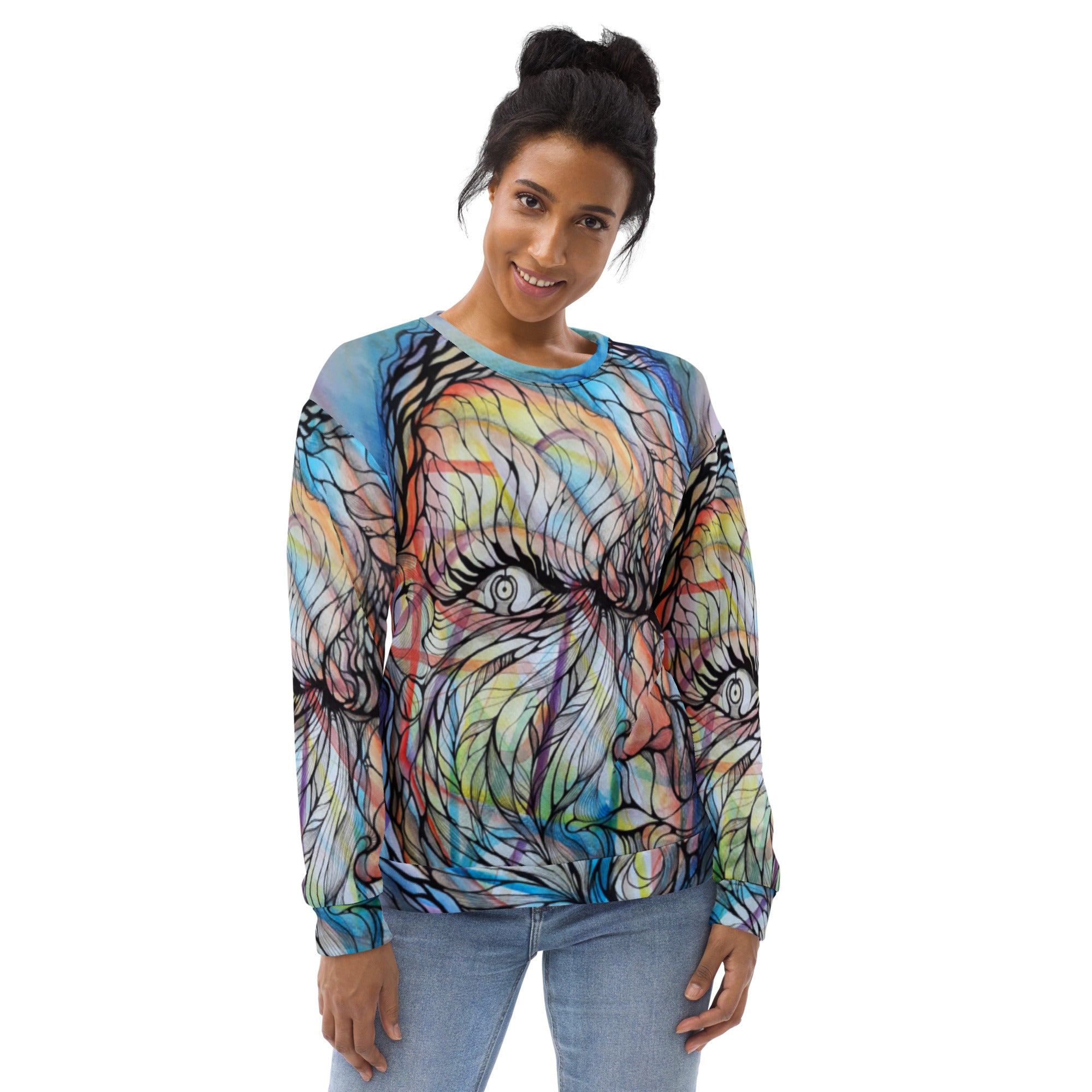 Metal Liquid Sweatshirt