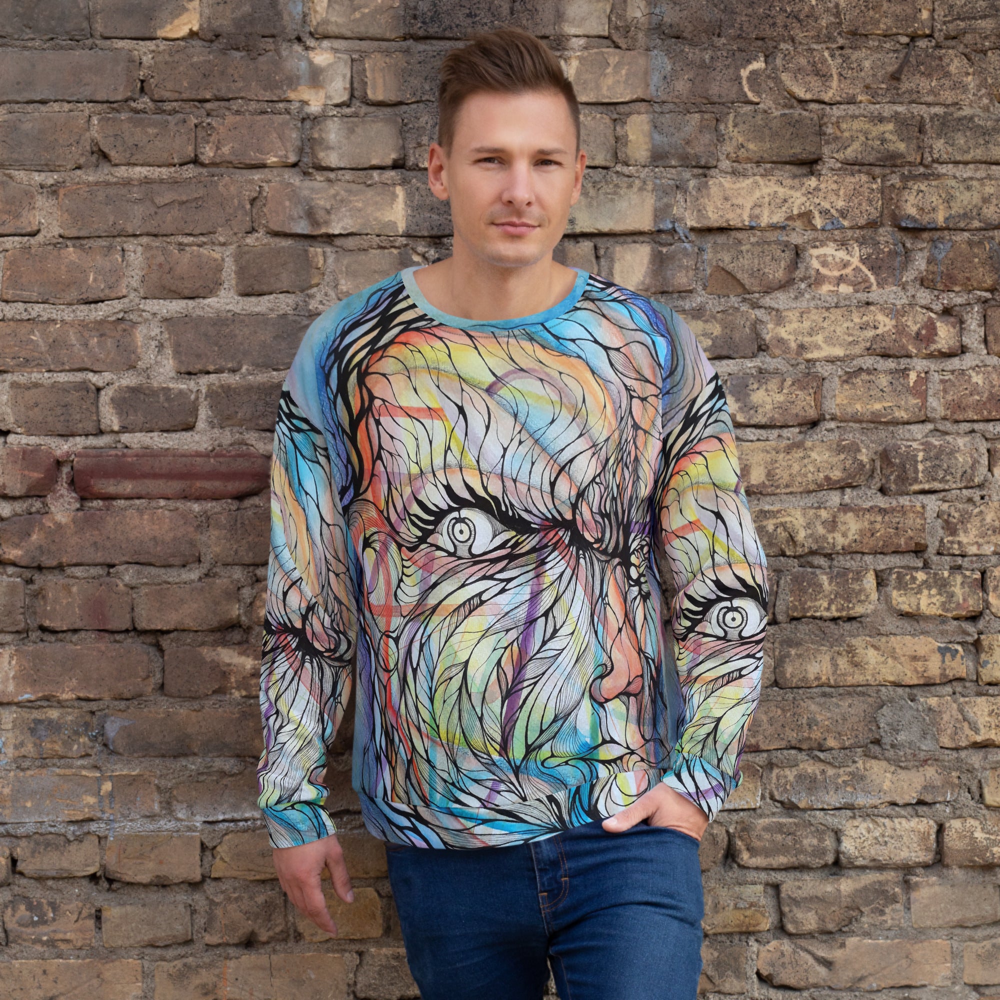 Metal Liquid Sweatshirt