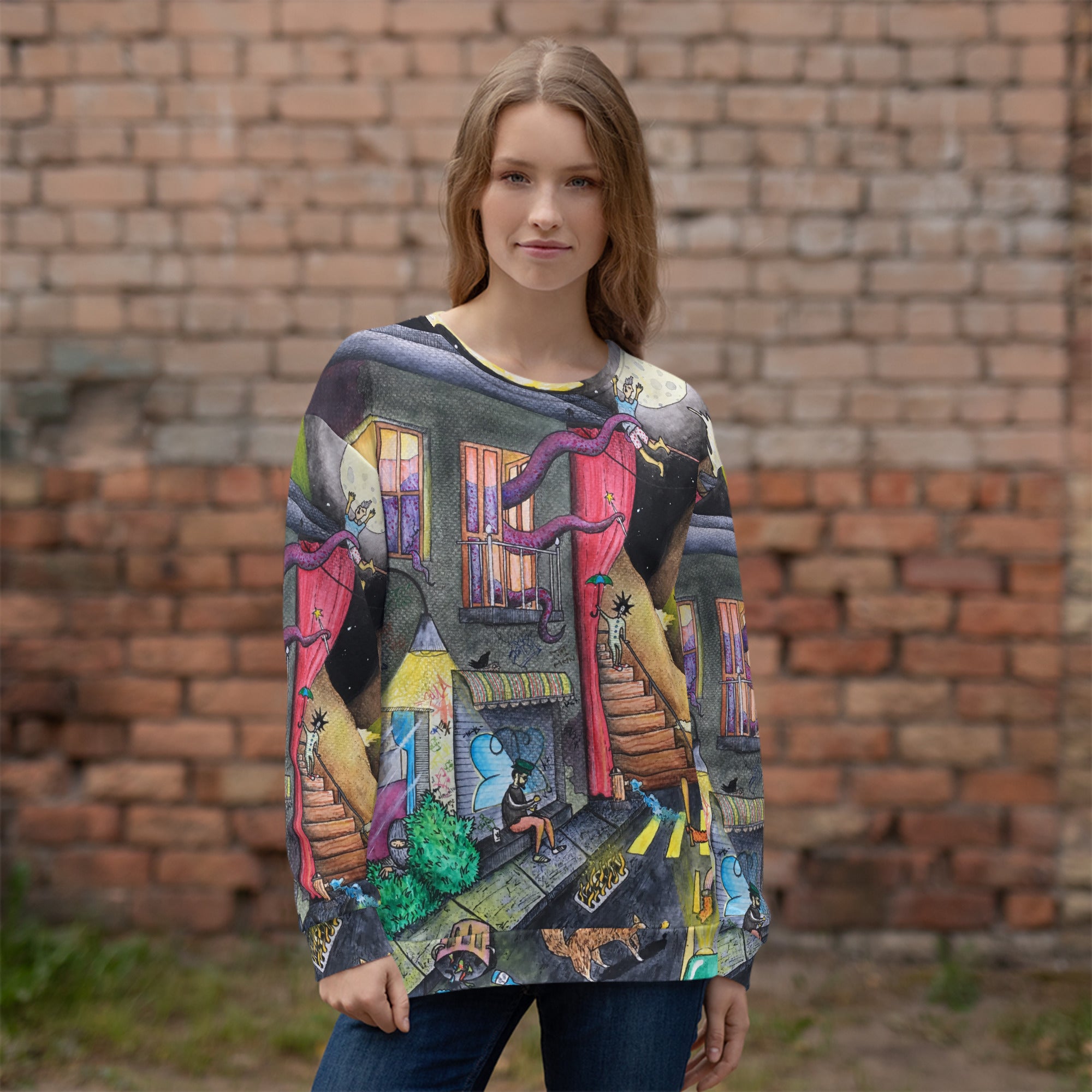 The movie Sweatshirt