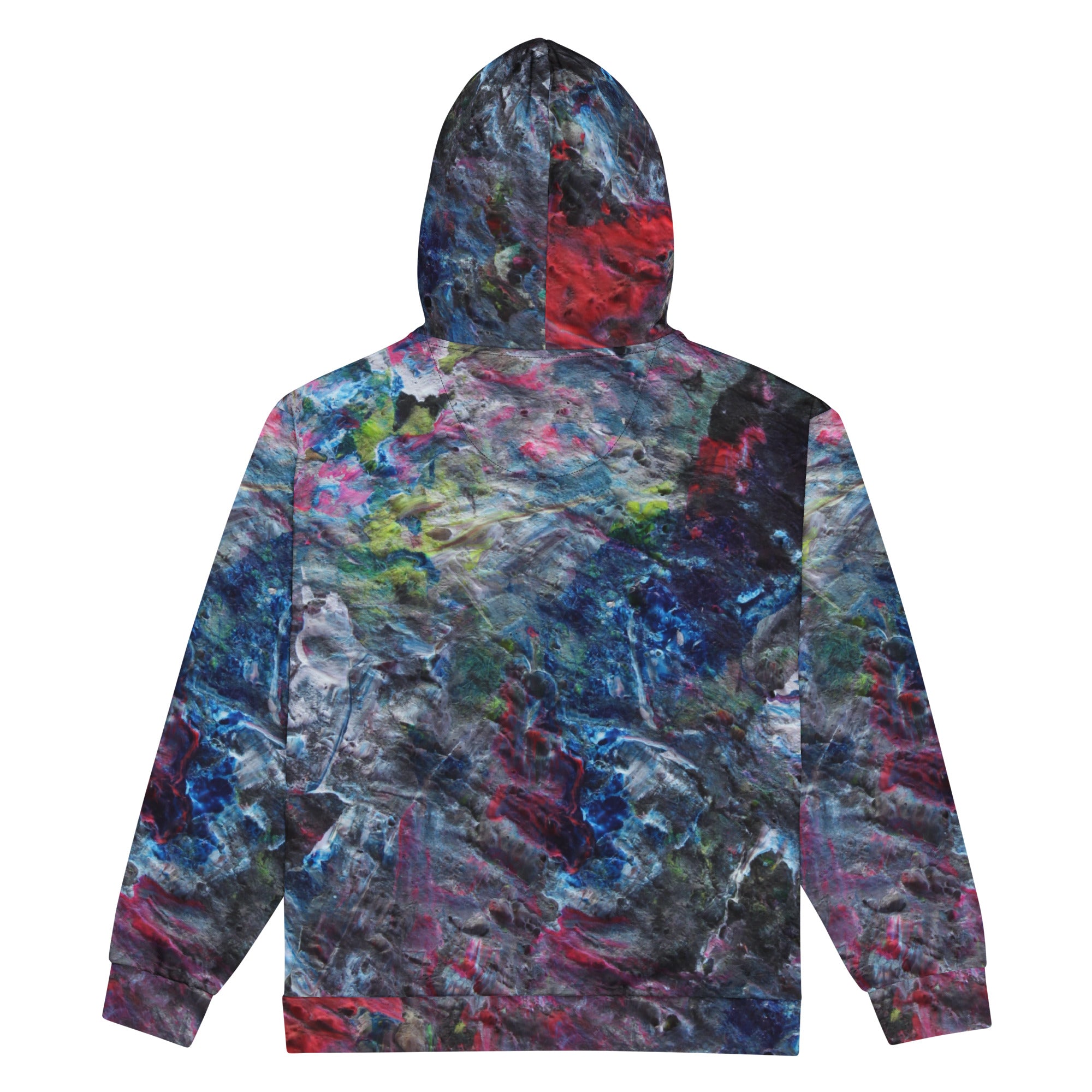 Petroleum zip hoodie