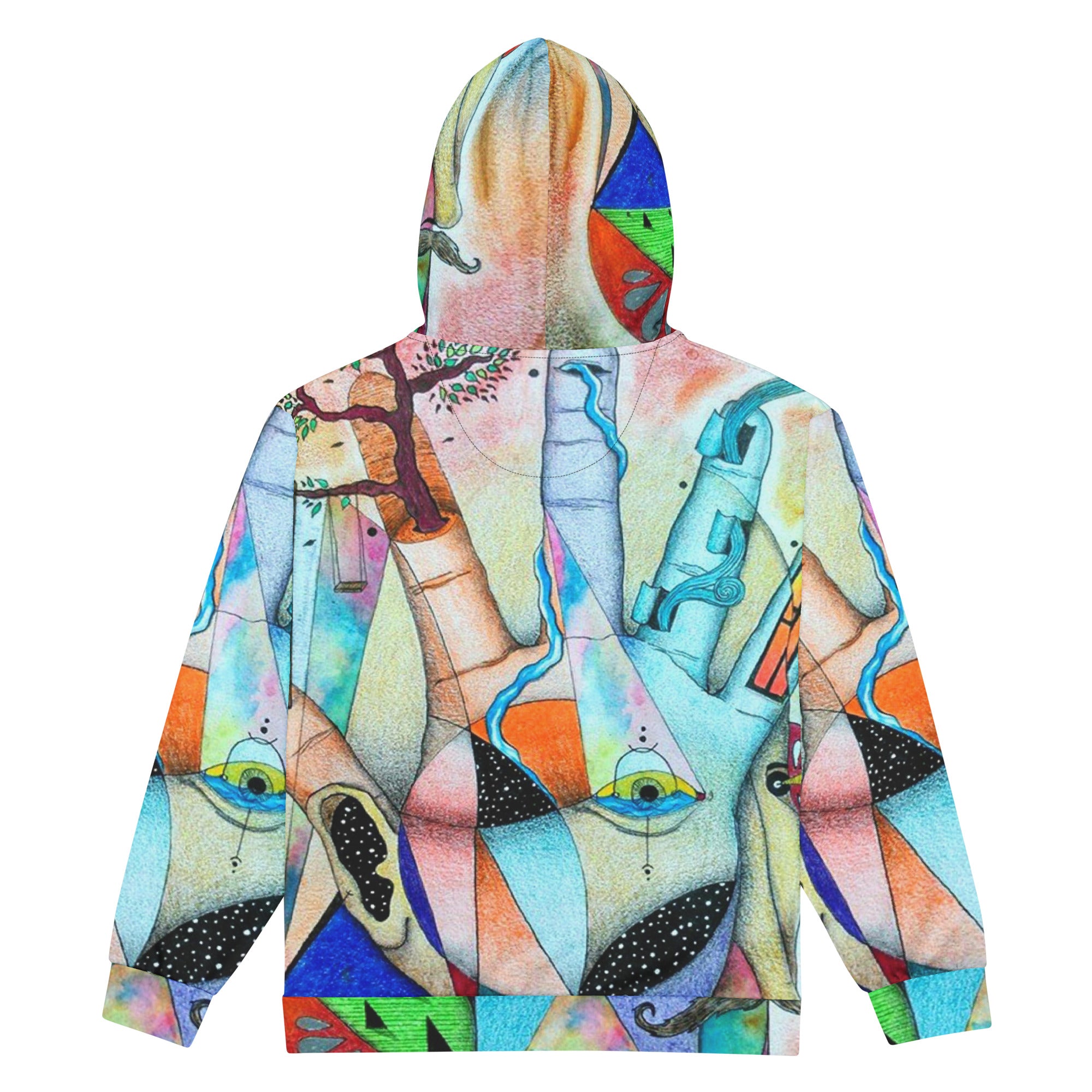 Elemental zip hoodie