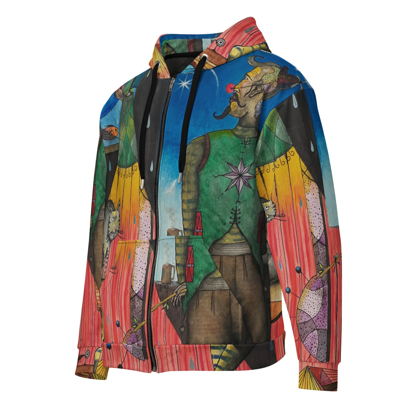 The wait zip hoodie