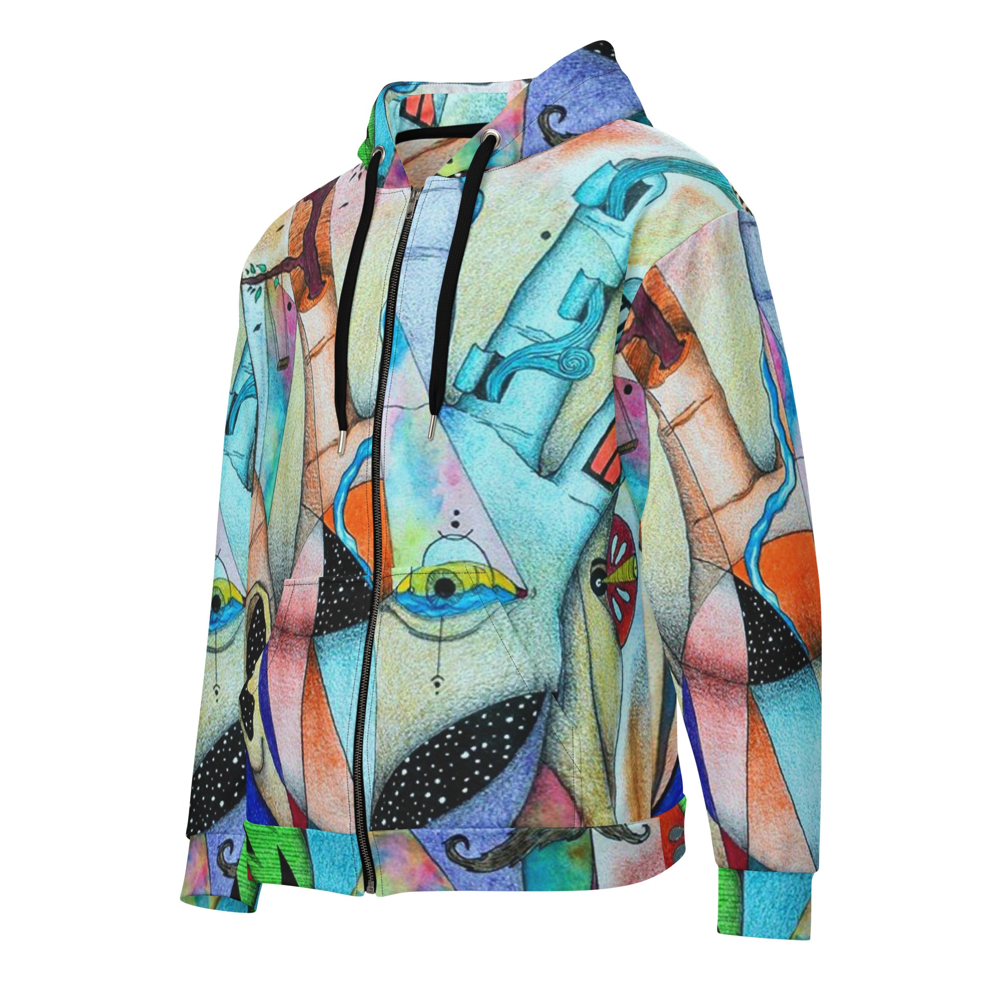 Elemental zip hoodie