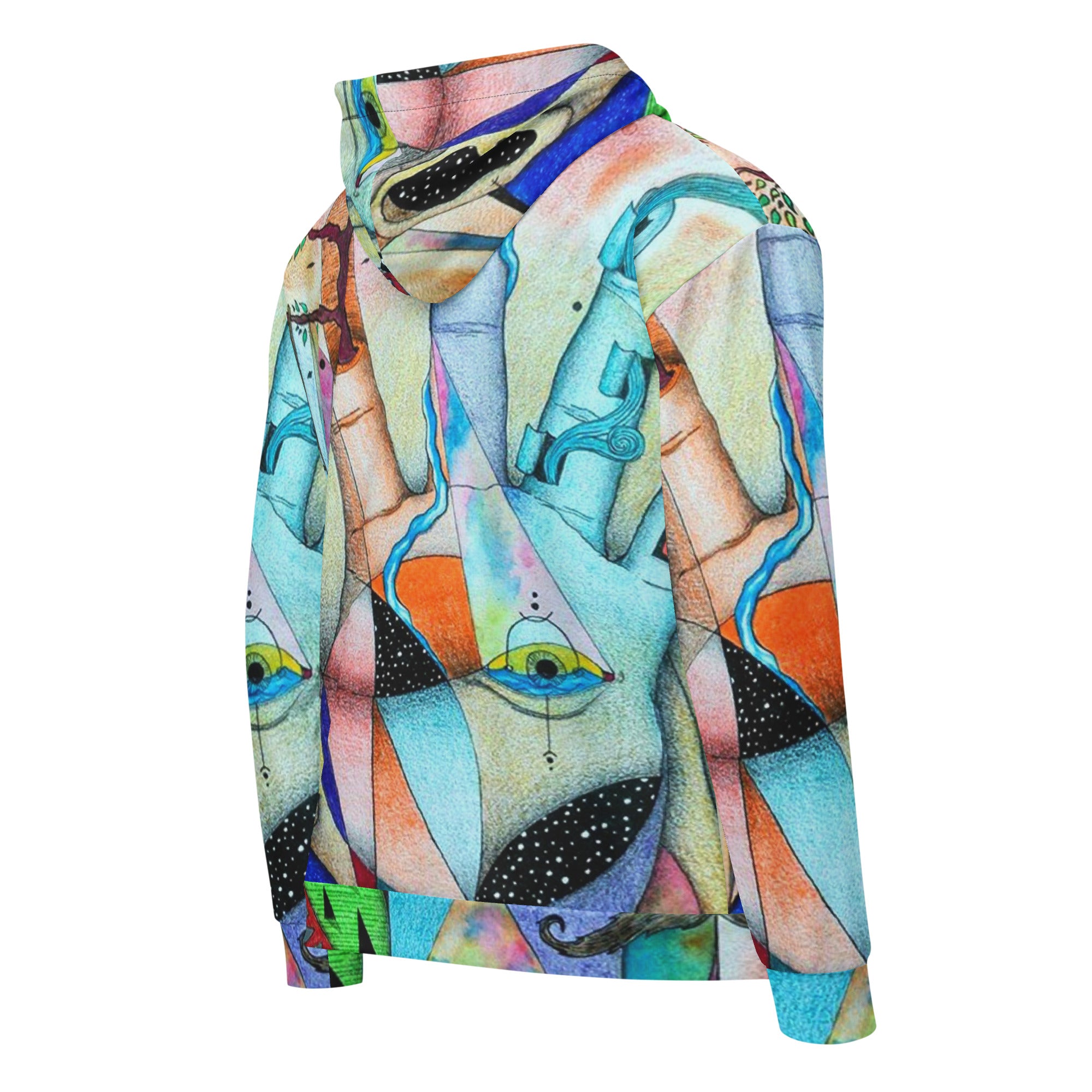 Elemental zip hoodie