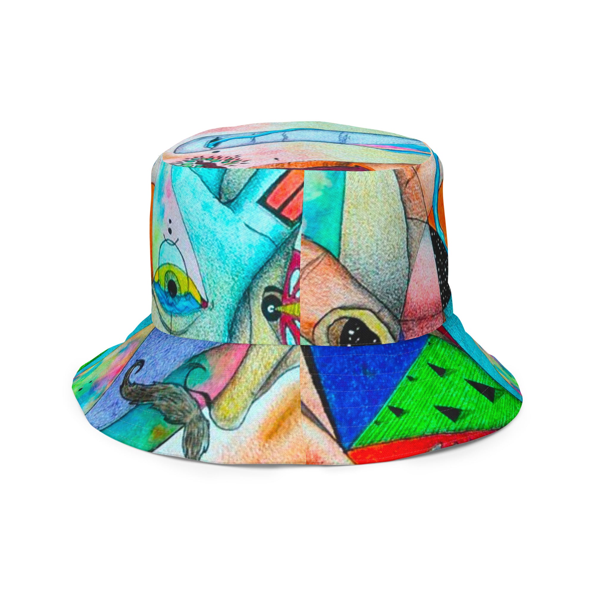 Elemental reversible bucket hat