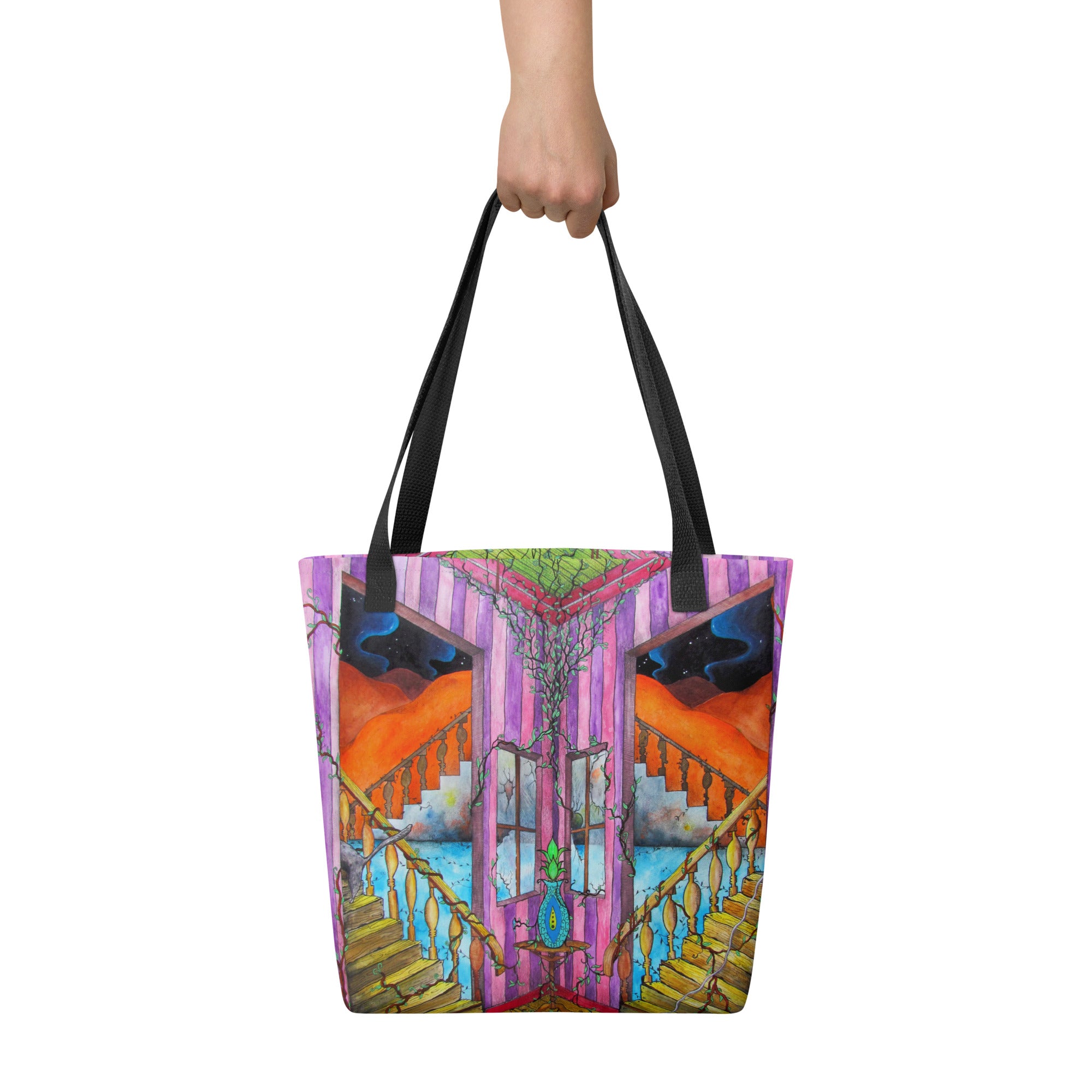 Stairs Tote bag