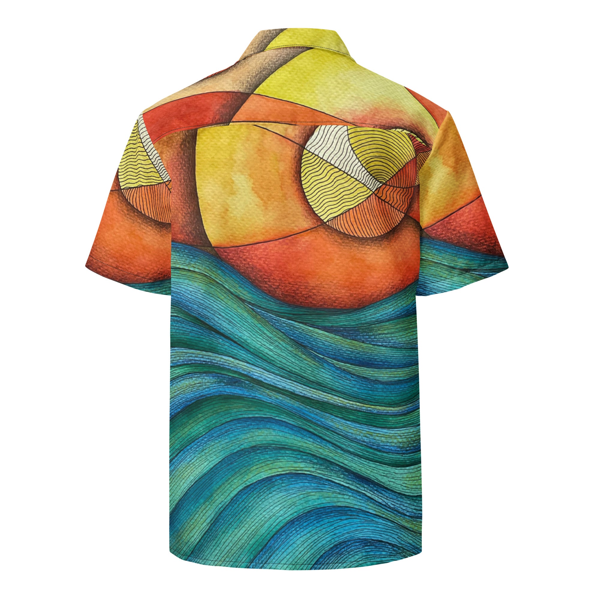 Sunset button shirt