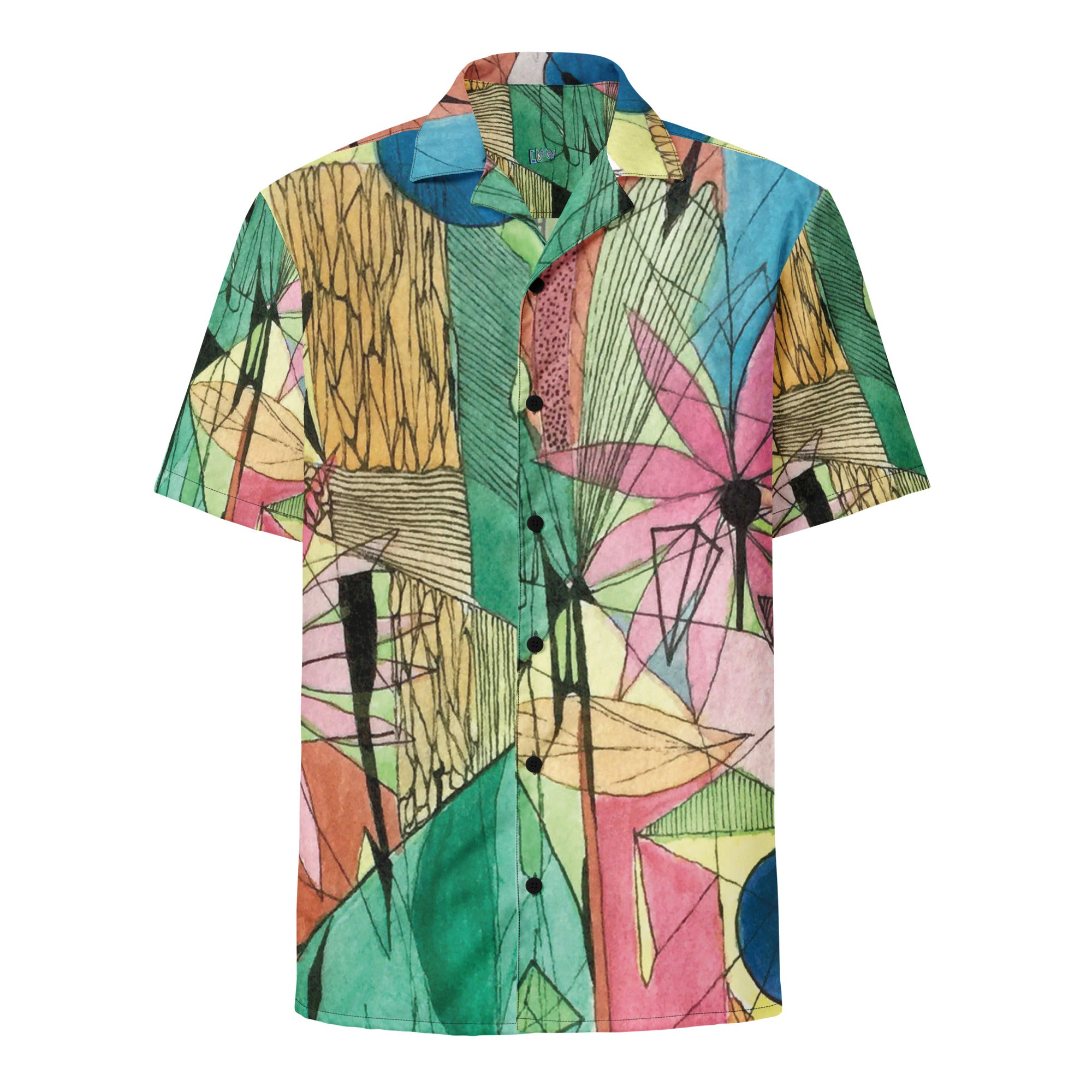 Flowers button shirt