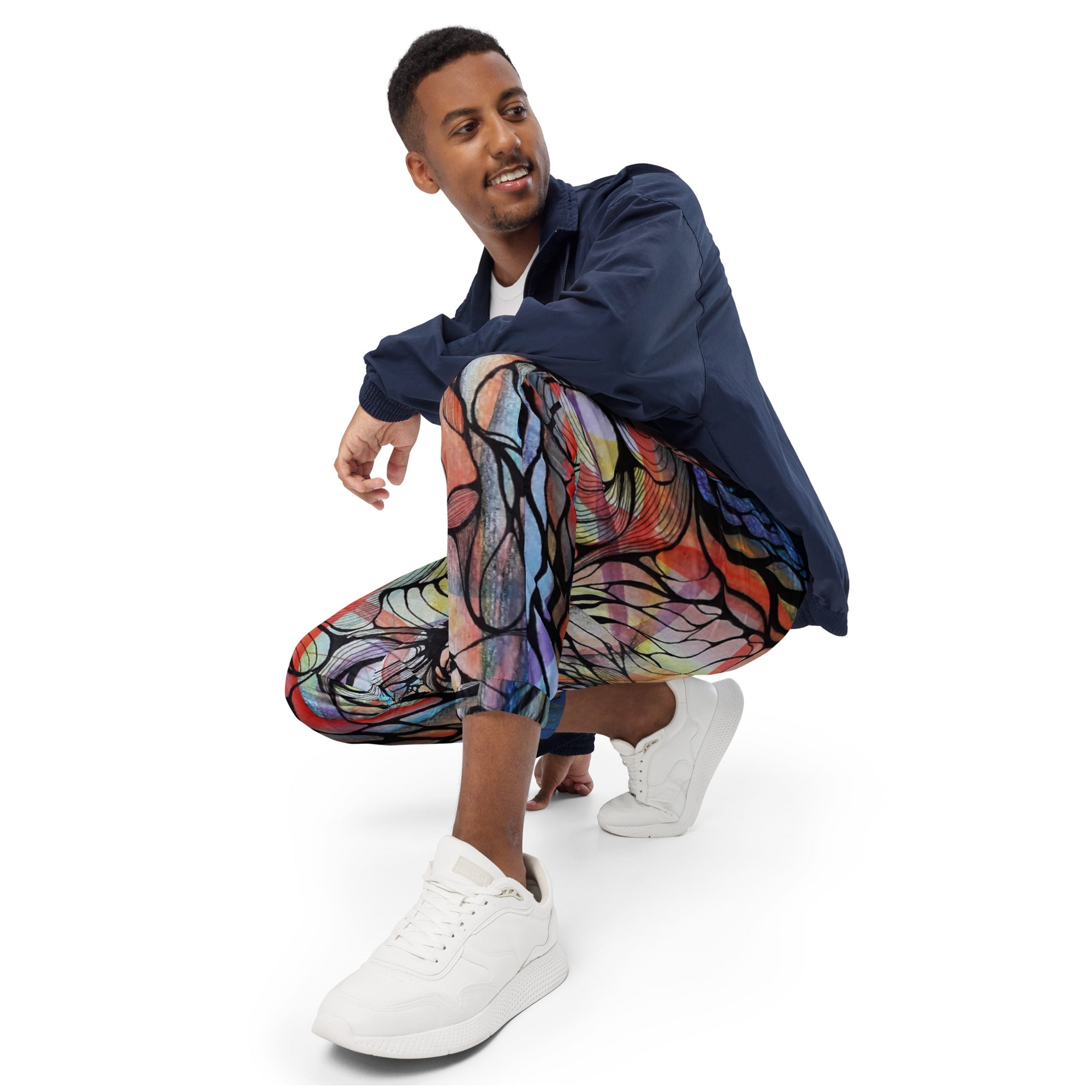 Liquid Metal track pants