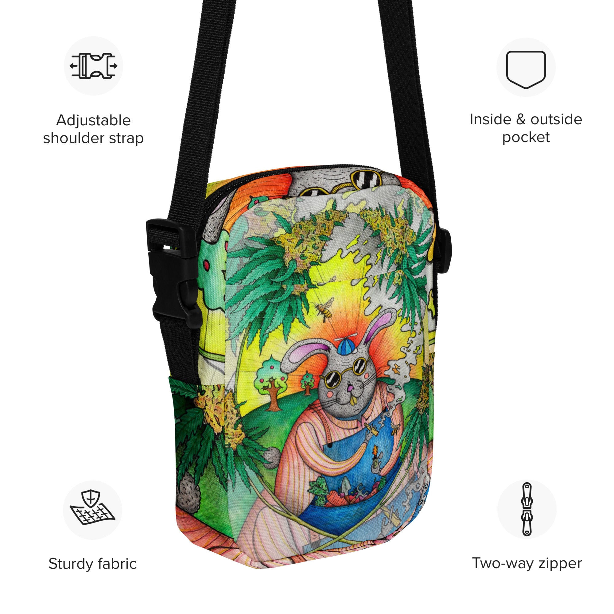 Rabbit crossbody bag