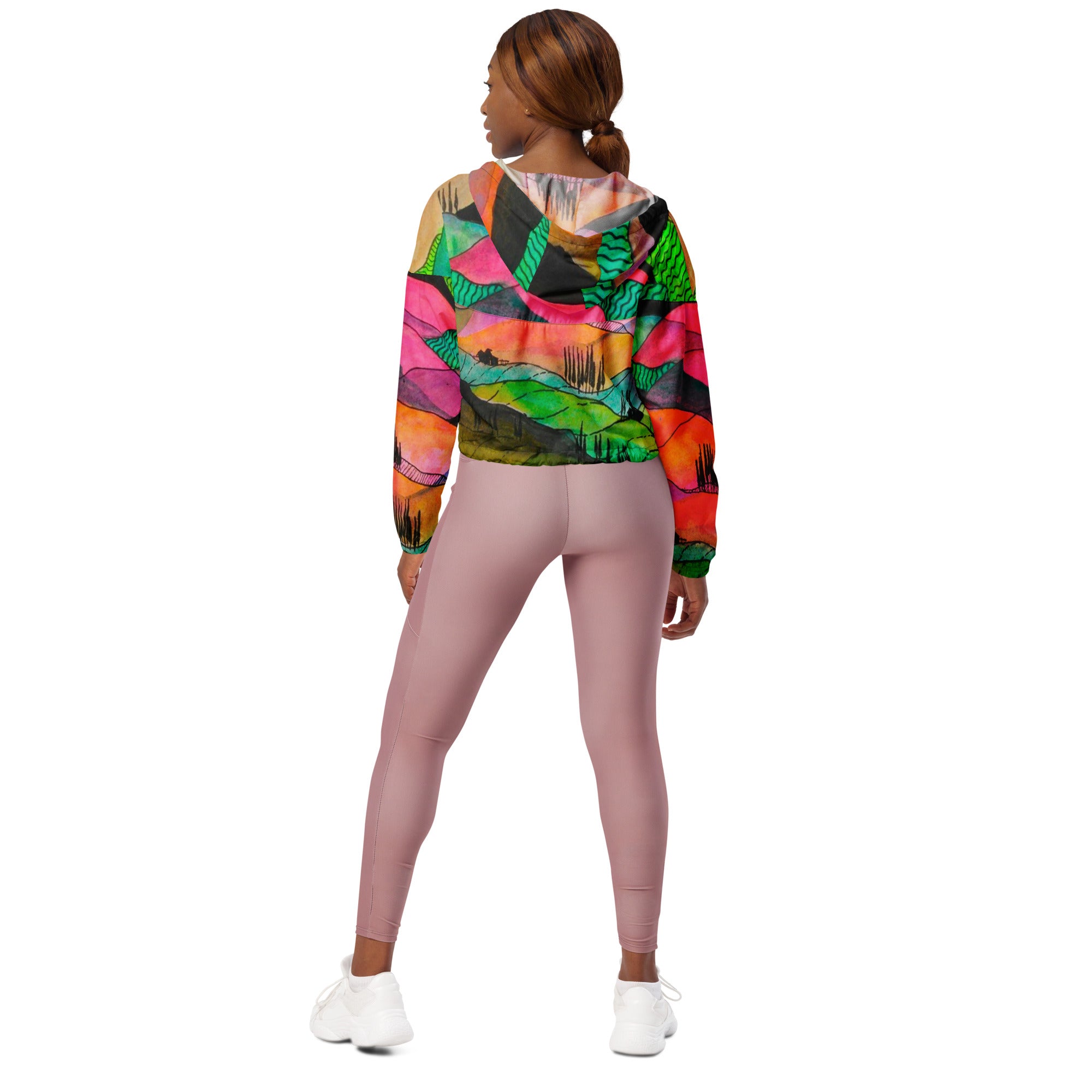 Dreams cropped windbreaker